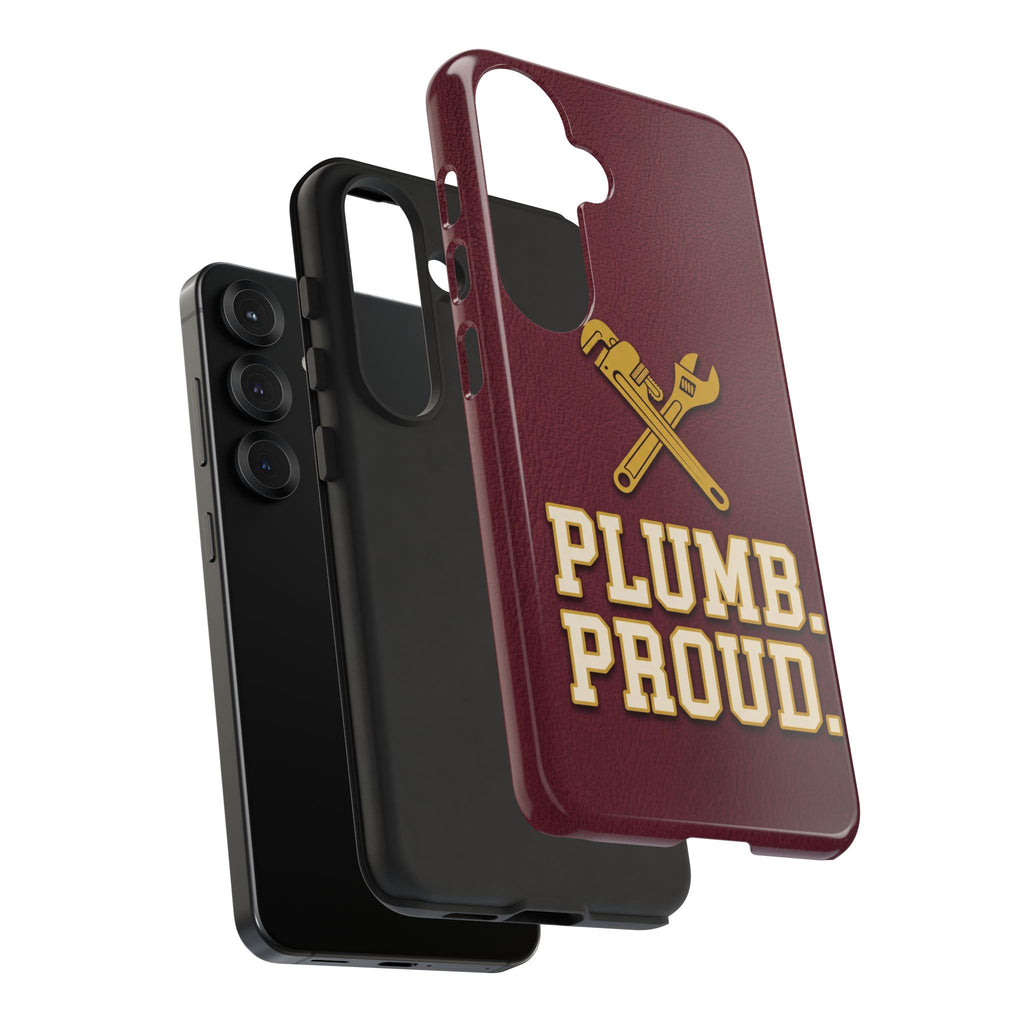 Plumb. Proud. Varsity Print Phone Case - Samsung & iPhone Series