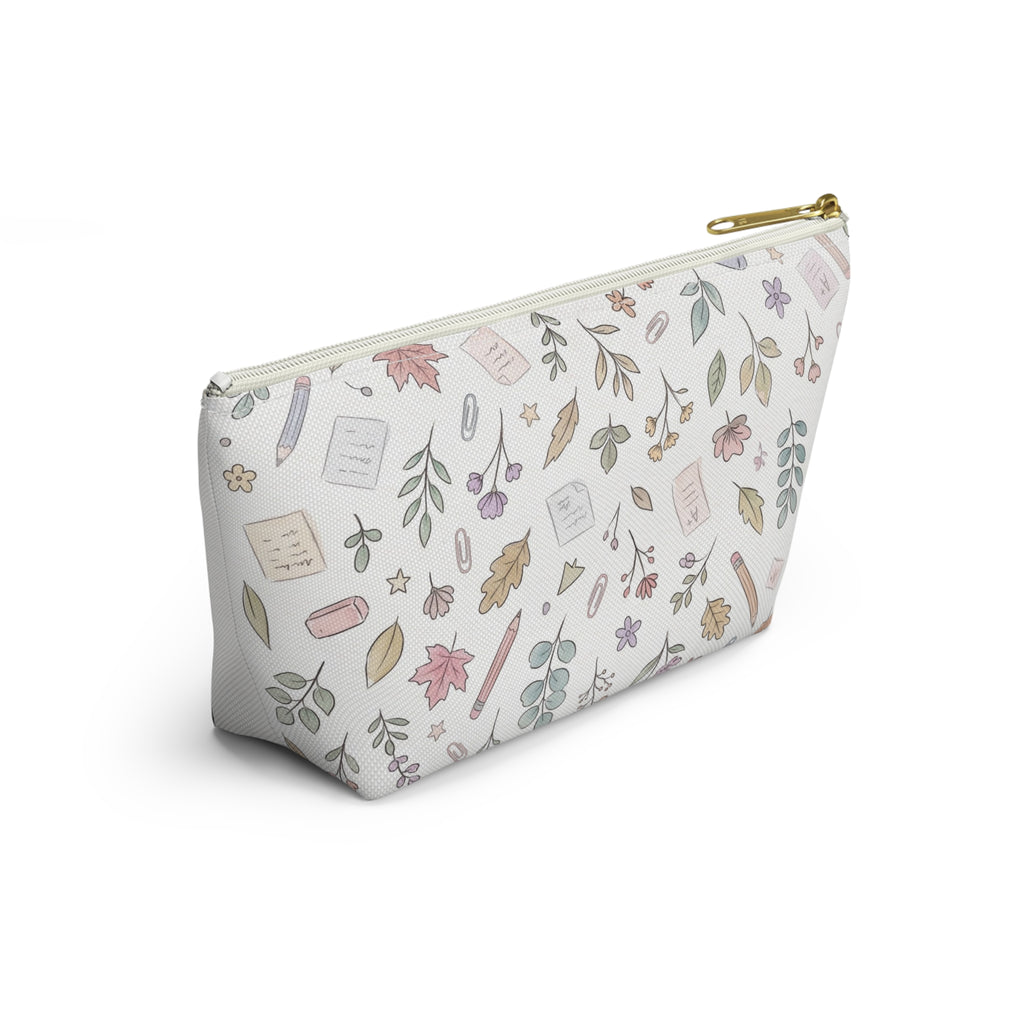 Personalized Teacher Gift Pouch – Custom Name Cosmetic Bag for Headteachers & Teachers