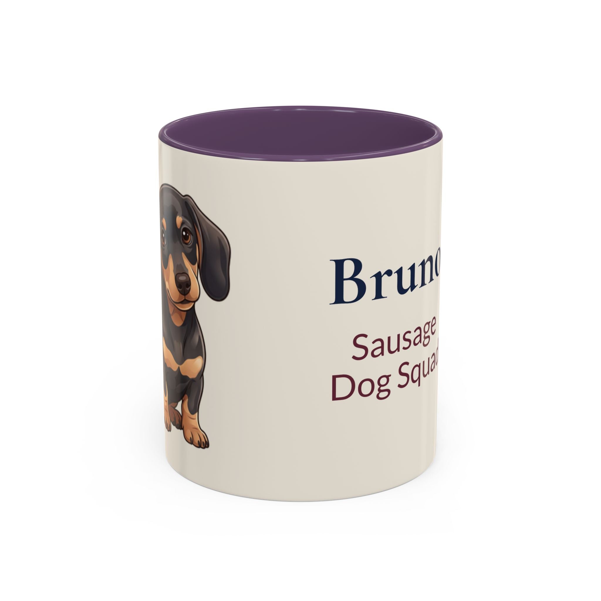 Personalized Dachshund Mug | Custom Name Coffee Mug | Sausage Dog Gift | Wiener Dog Lover