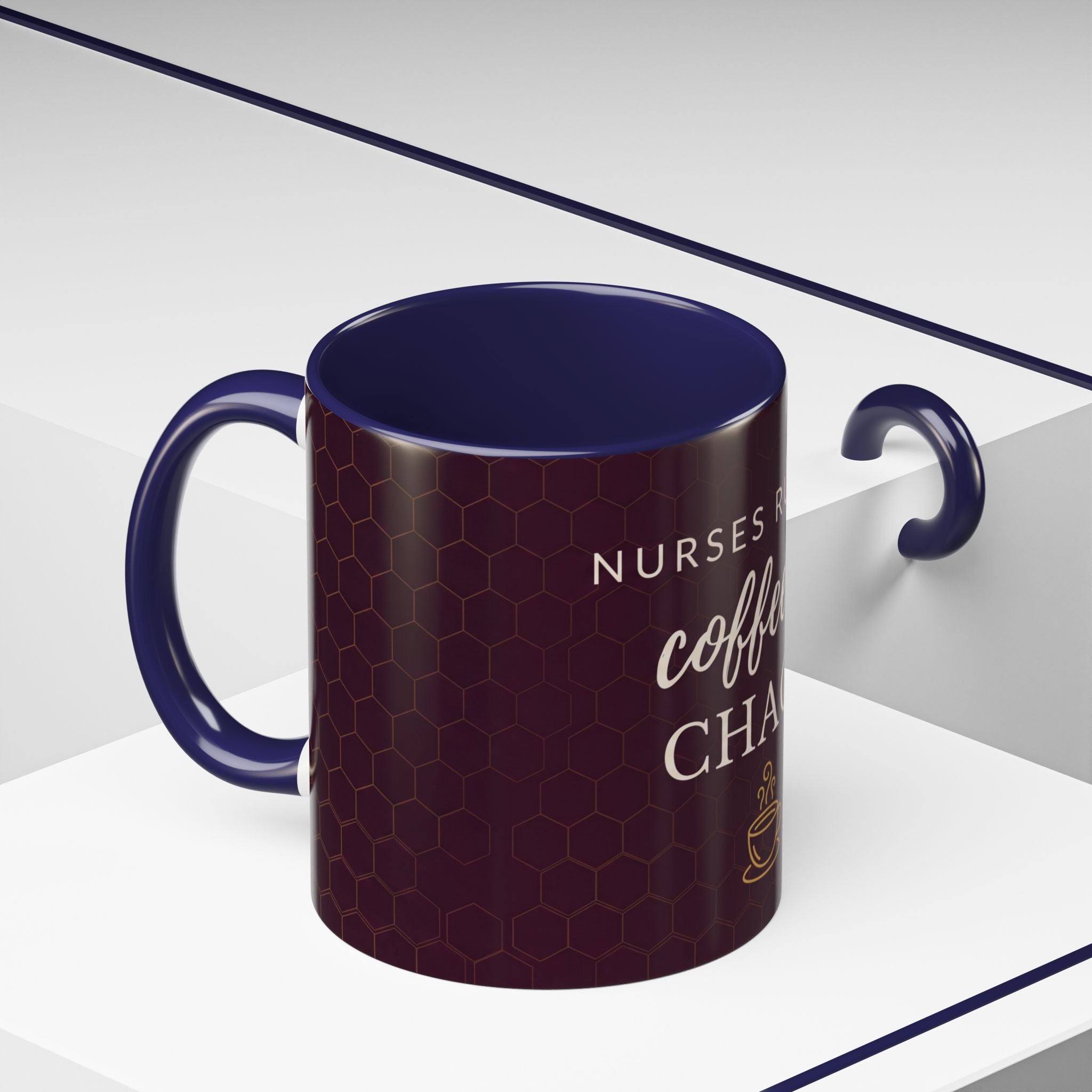 Coffee Mug for Nurses | Nurses run on coffee & chaos | Nurse Appreciation Gift | Gift for Her