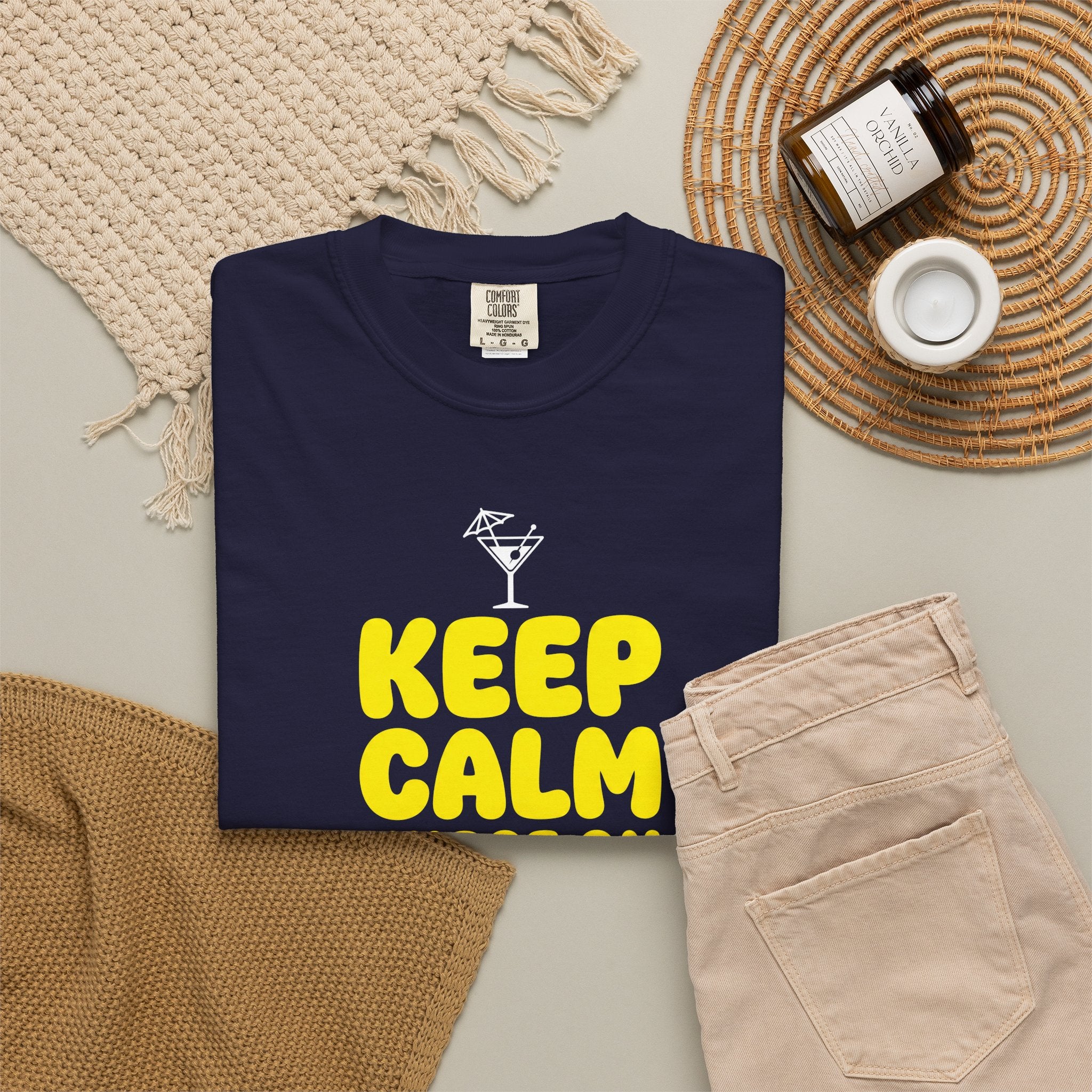 Nurse T-Shirt - "Keep Calm Nurse On" Funny Nursing Quote Unisex Tee, Nurse Appreciation Gift