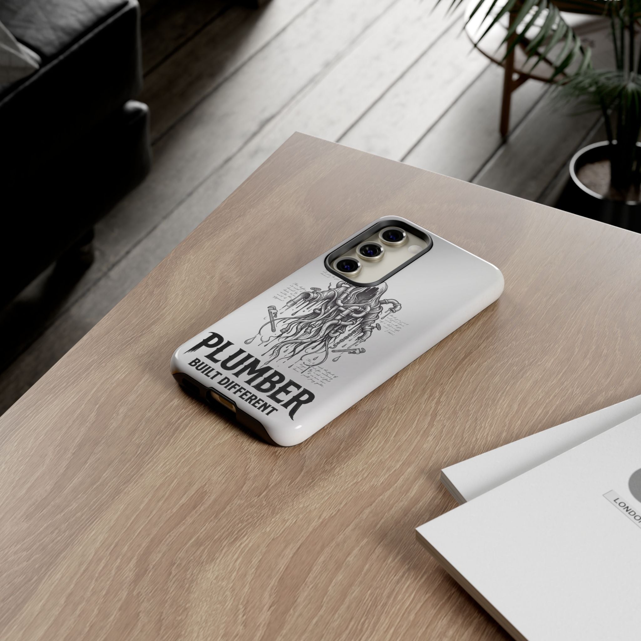Gothic Pipe Wraith Plumber Phone Case - Samsung & iPhone Series