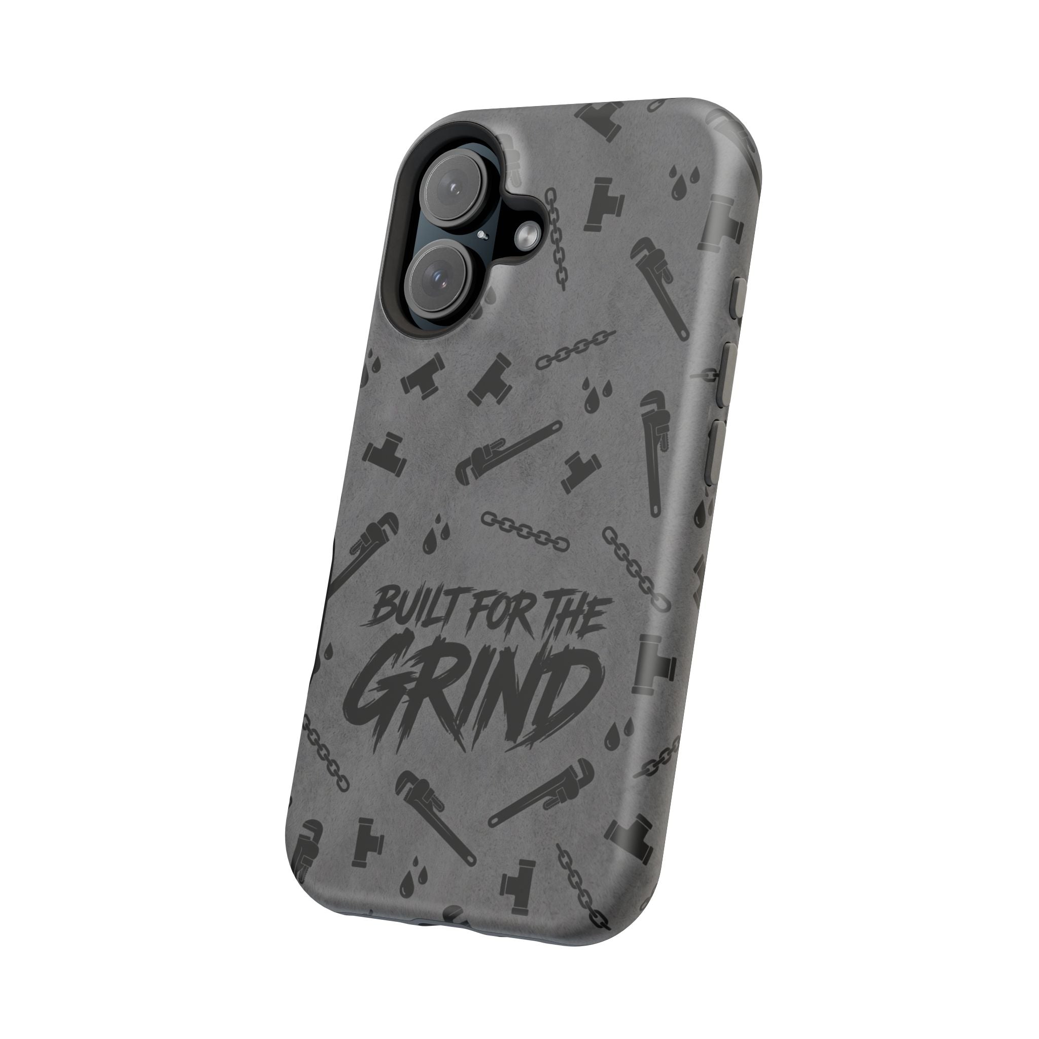 Built for the Grind Phone Case — Plumber Tools Wireless Charging Cover
