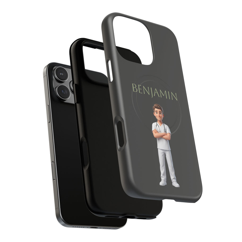Personalized Nurse Phone Case | MagSafe Compatible, Custom Name iPhone Case