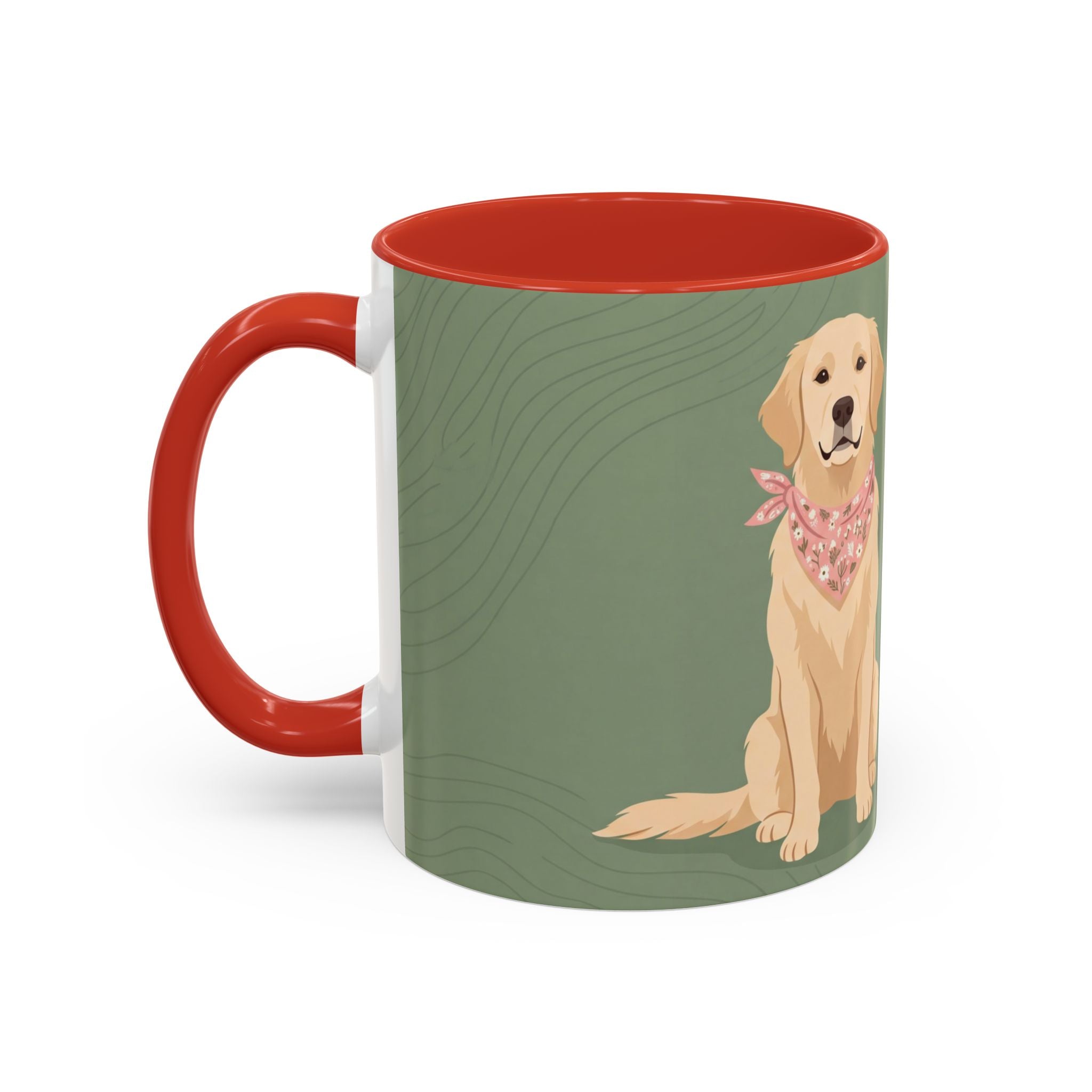 Golden Mom Mug | Golden Retriever Lover Gift | Cute Dog Mom Coffee Mug