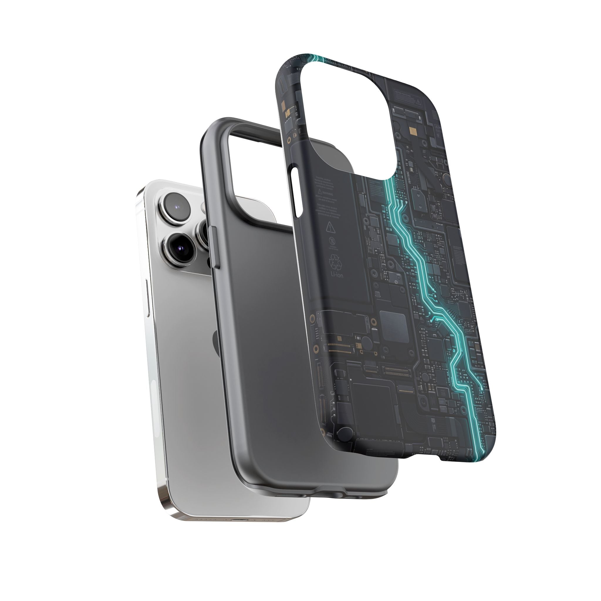 Electrician Cyan Circuit Phone Case - Samsung & iPhone Series