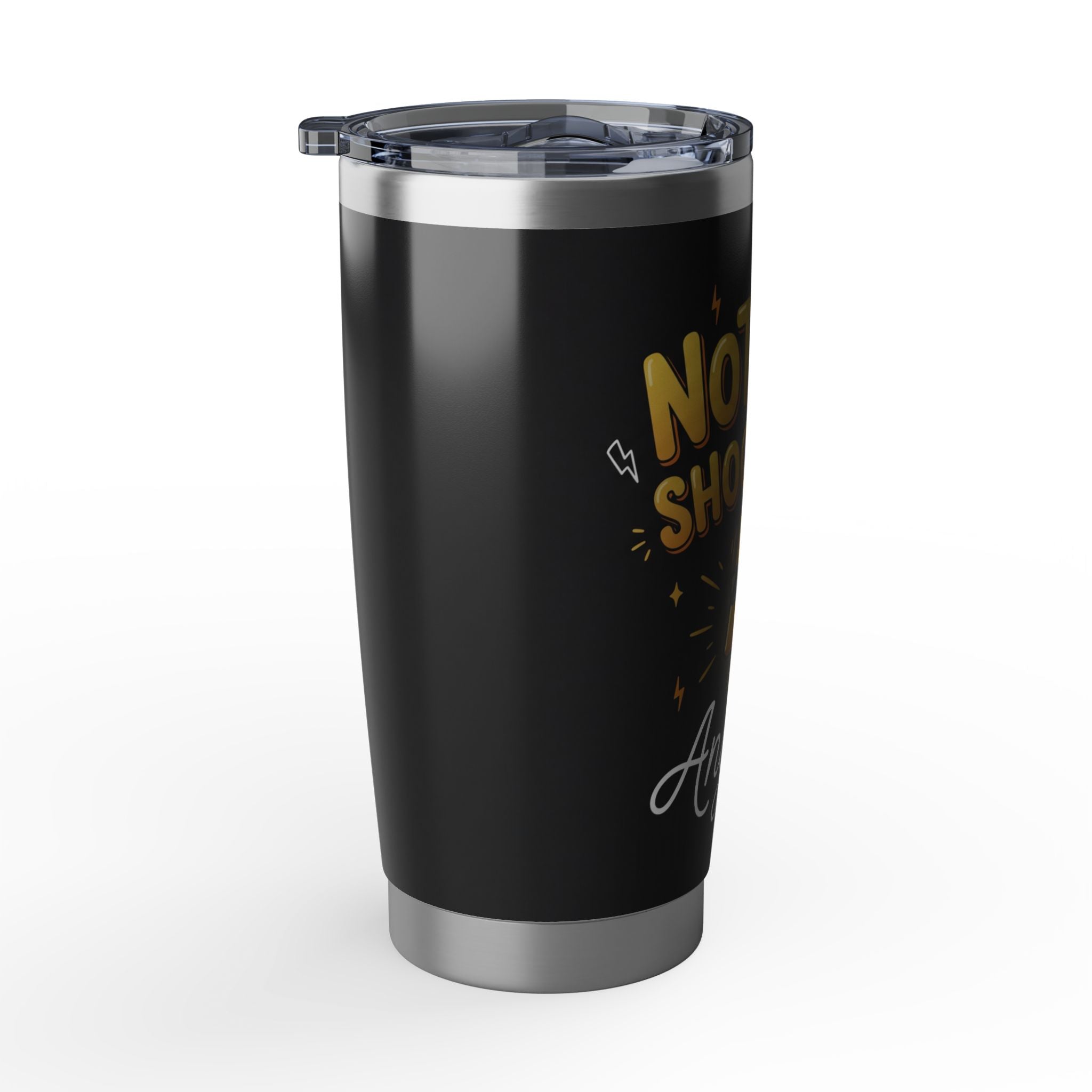 Funny Electrician Tumbler – "Nothing Shocks Me Anymore" Lightning Design 20 oz