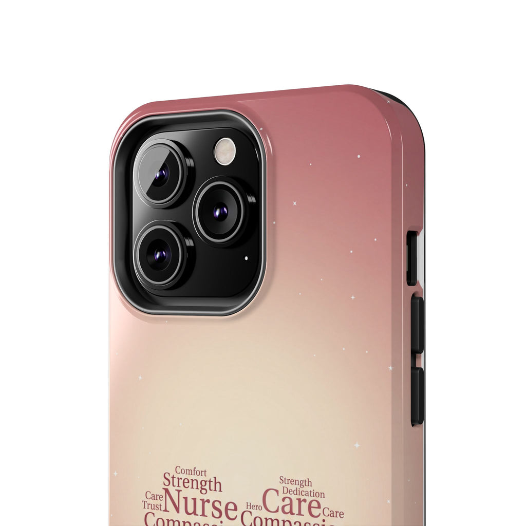 Nurse Heart Word Cloud Phone Case | iPhone & Samsung Galaxy series