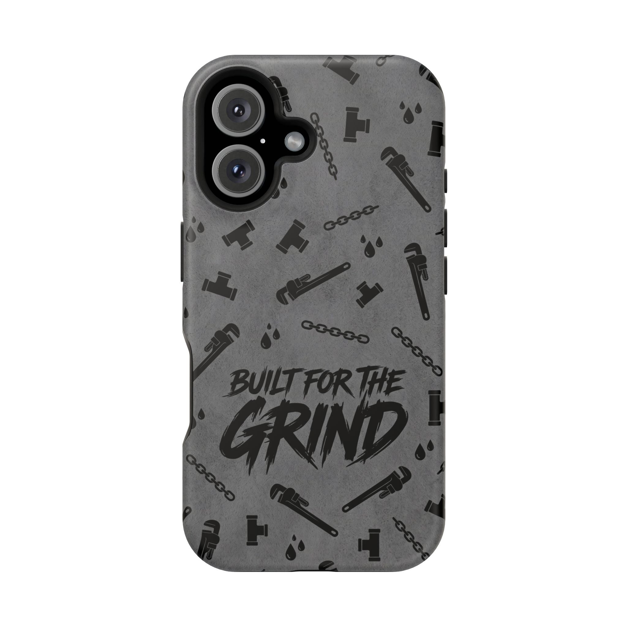Built for the Grind Phone Case — Plumber Tools Wireless Charging Cover