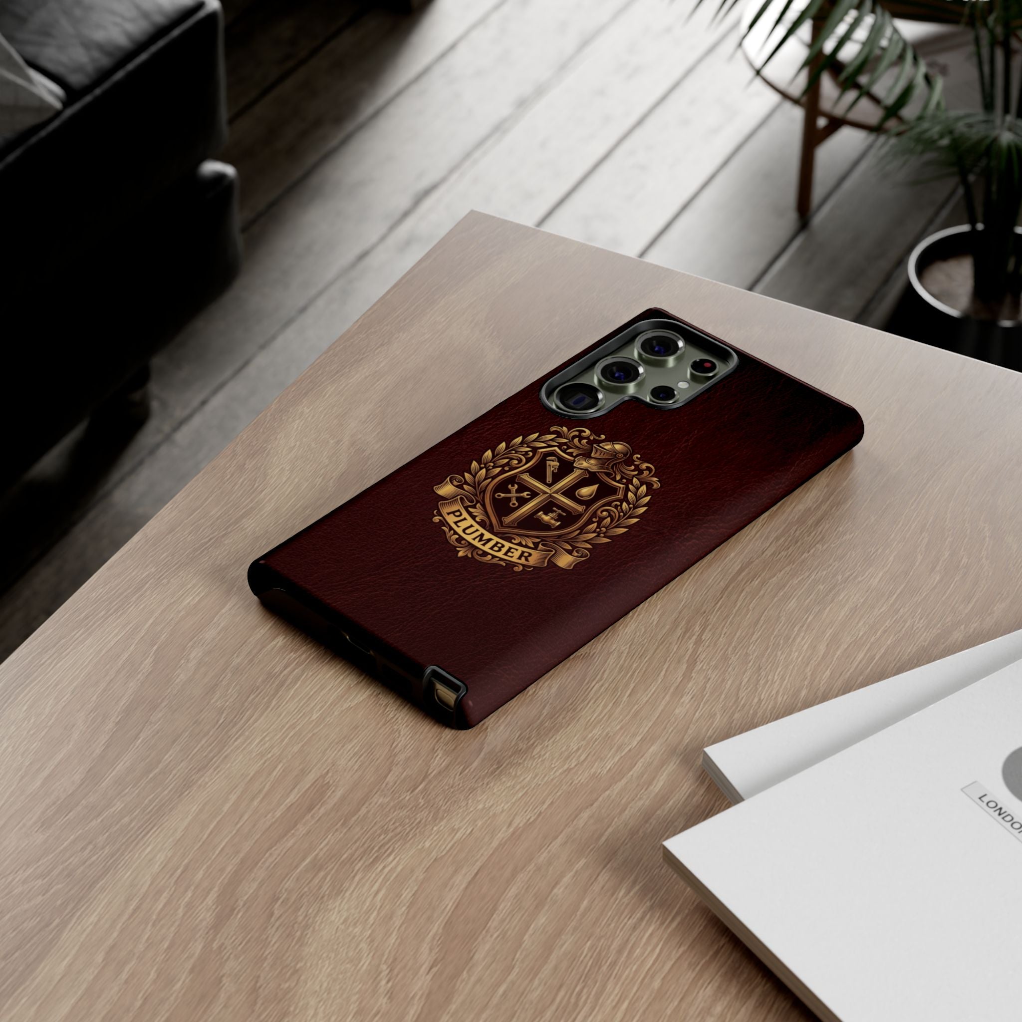 Plumber Crest Phone Case - Samsung & iPhone Series