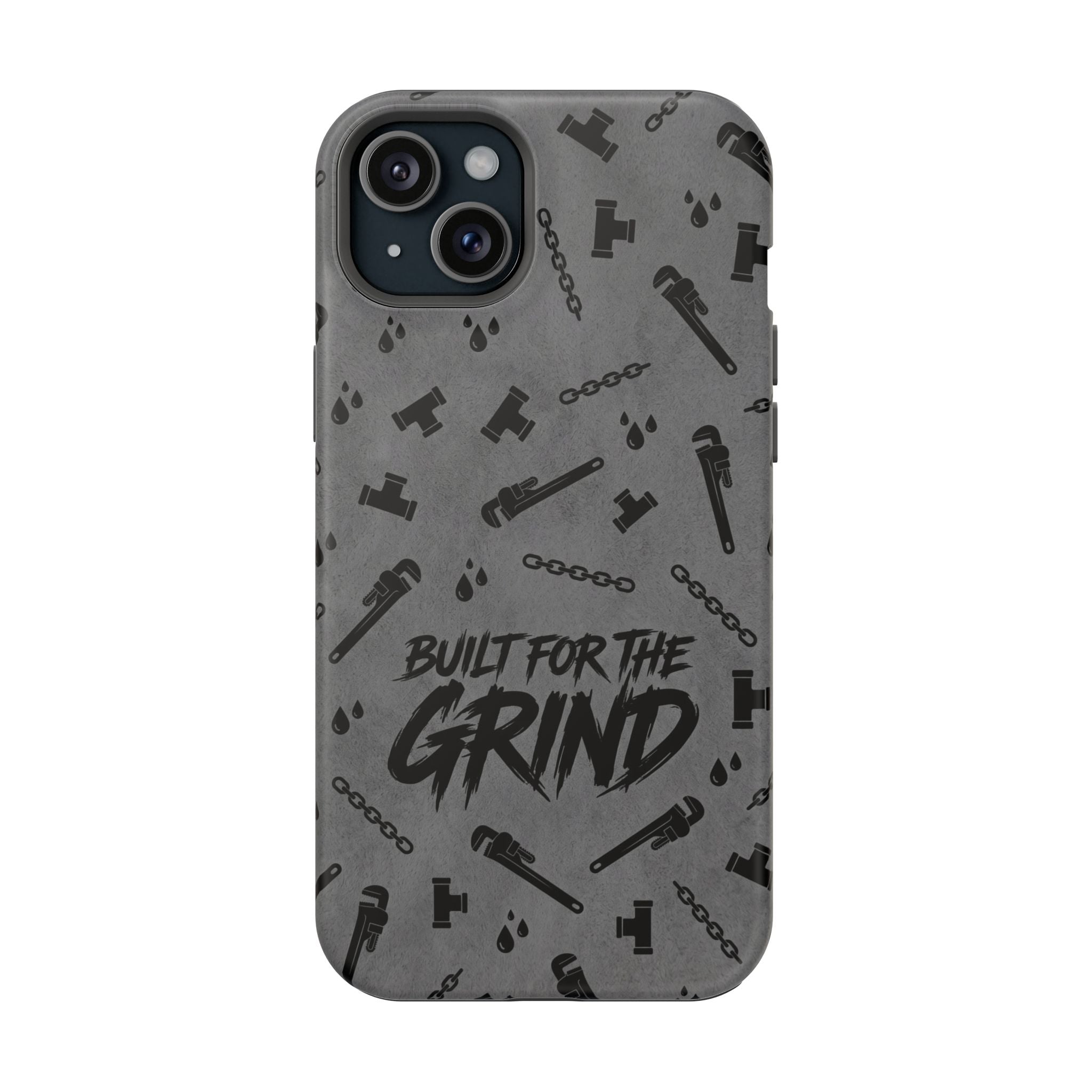Built for the Grind Phone Case — Plumber Tools Wireless Charging Cover