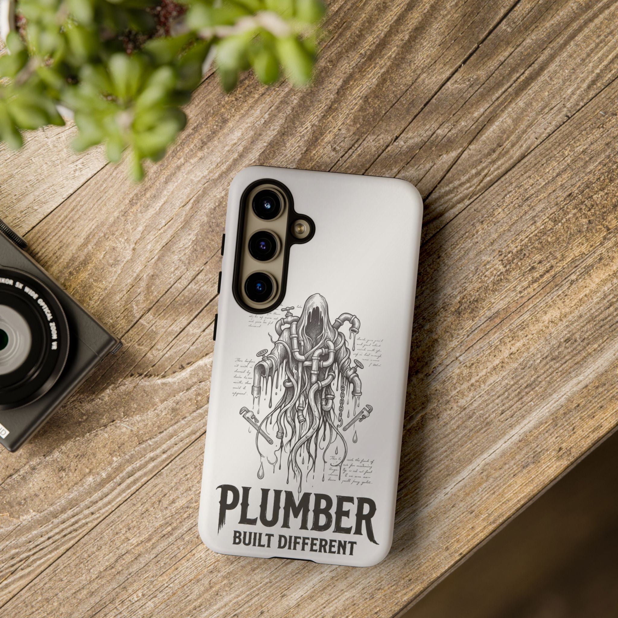 Gothic Pipe Wraith Plumber Phone Case - Samsung & iPhone Series