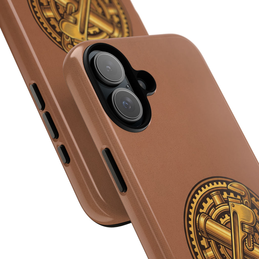 Plumber Born to Build Leather Phone Case - Samsung & iPhone Series