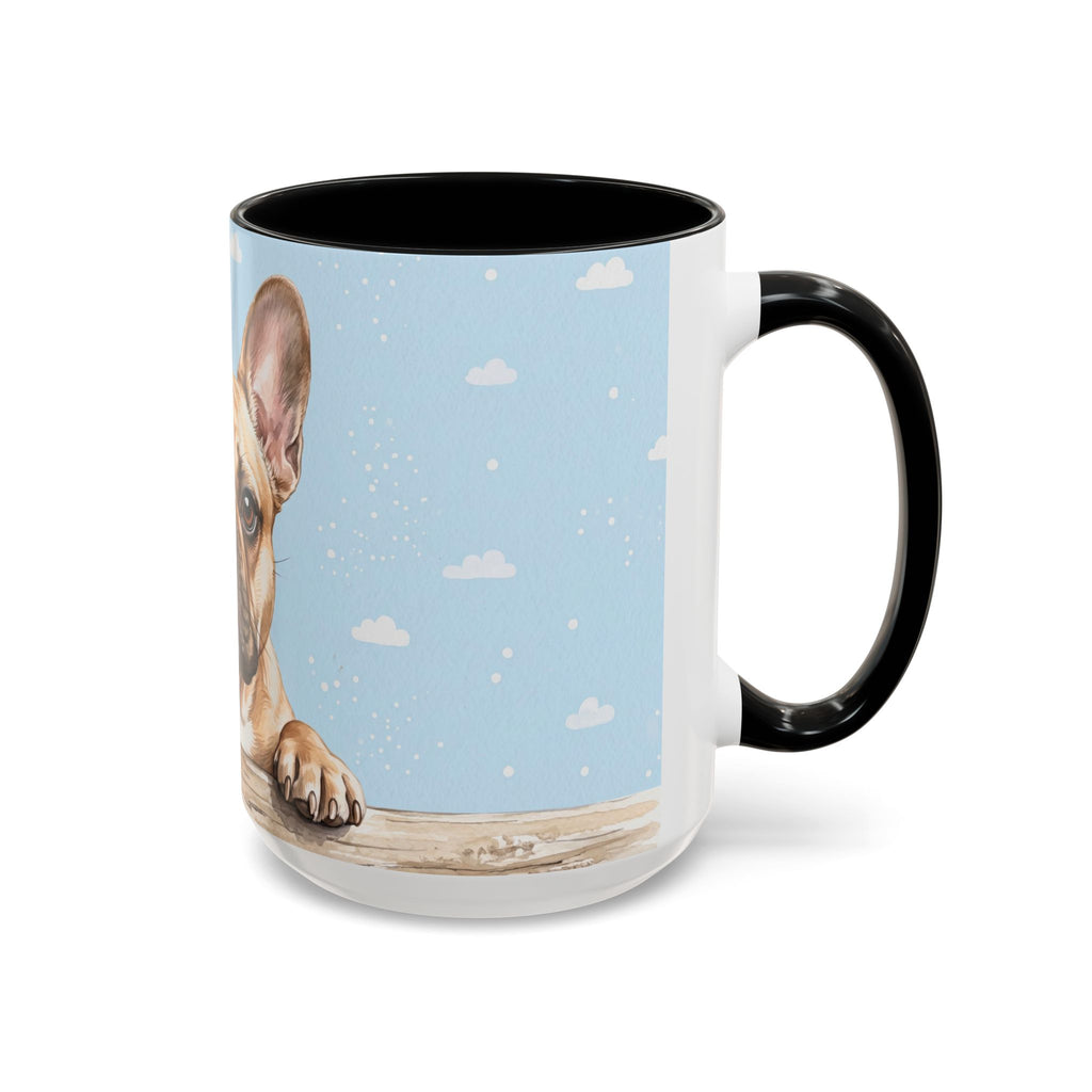 Cute Frenchie Mug | French Bulldog Lover Gift | Dog Coffee Mug