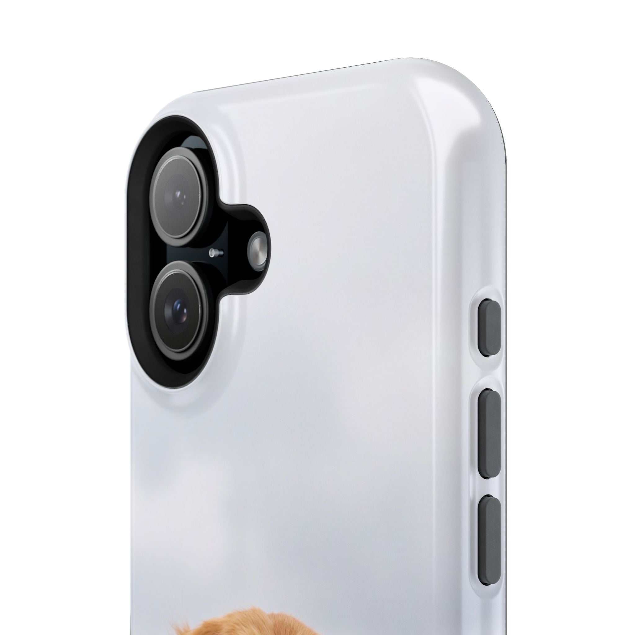 Golden Retriever Phone Case — Impact-Resistant Wireless Charging Cover