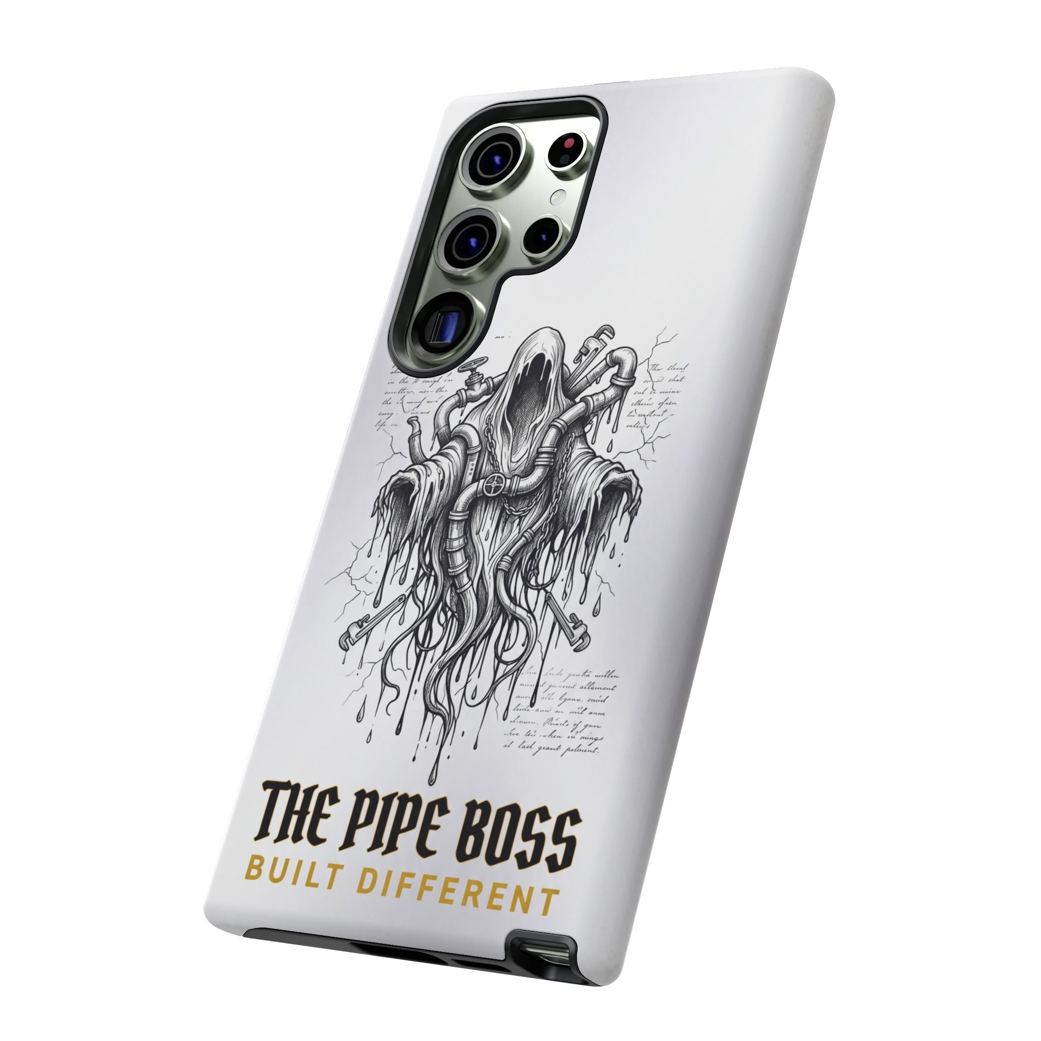 The Pipe Boss Gothic Plumber Phone Case - Samsung & iPhone Series