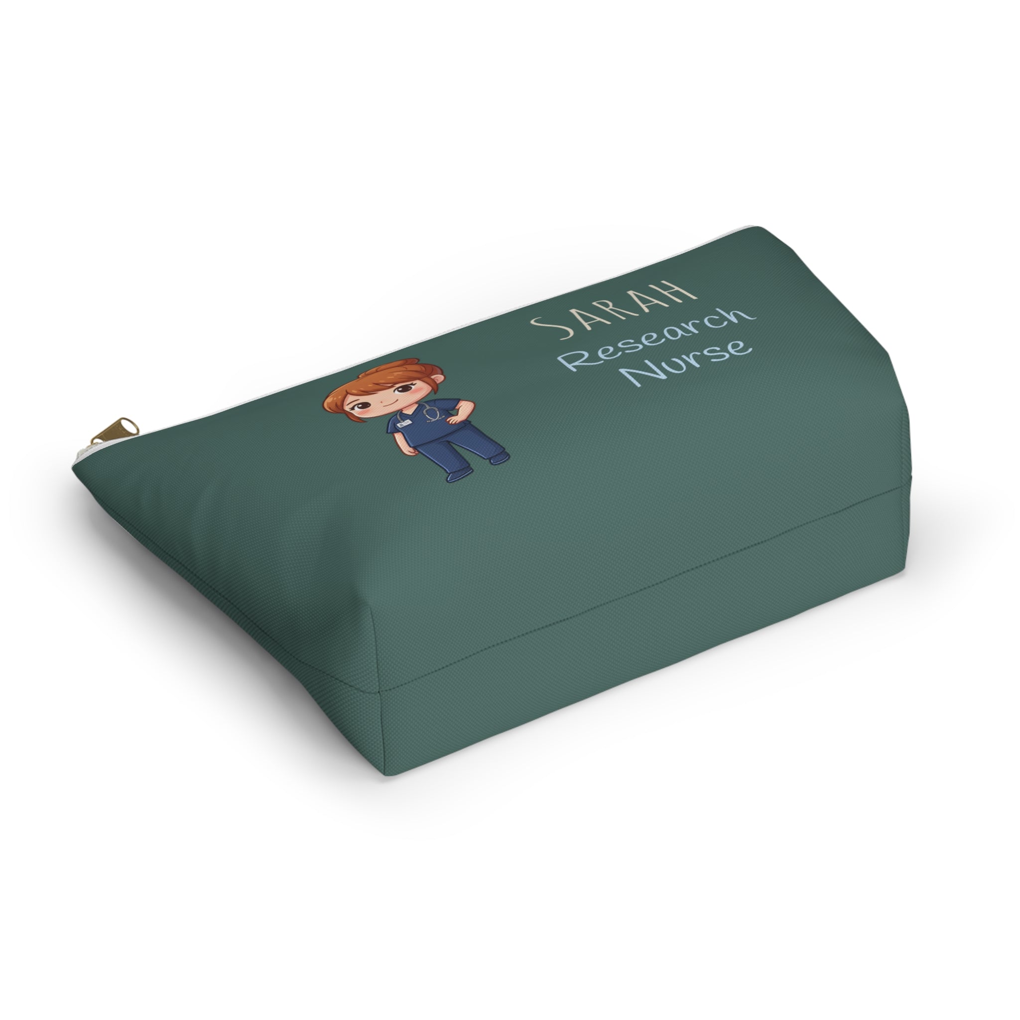 Personalized Nurse Gift Pouch | Custom Name Makeup Bag for Nurses