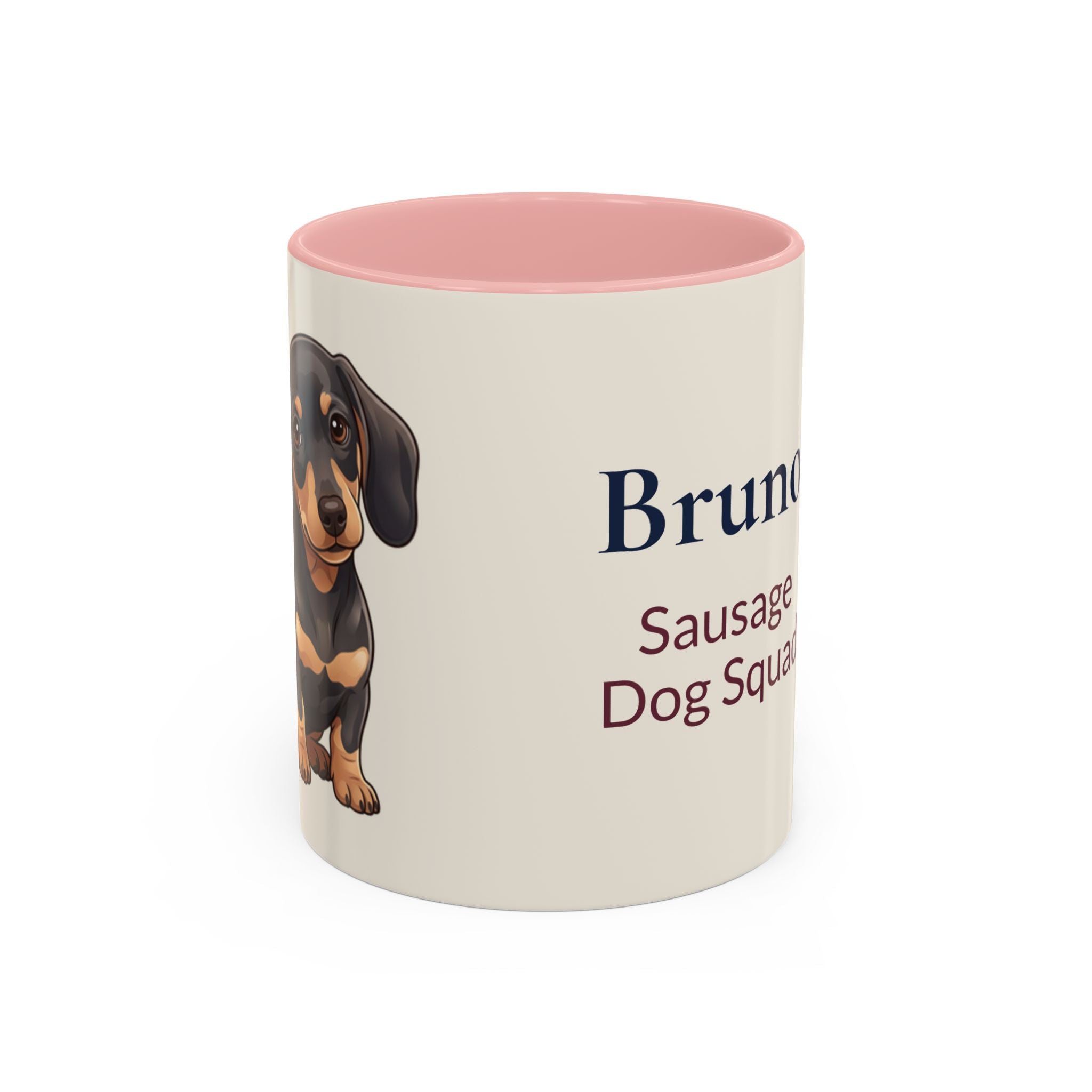 Personalized Dachshund Mug | Custom Name Coffee Mug | Sausage Dog Gift | Wiener Dog Lover