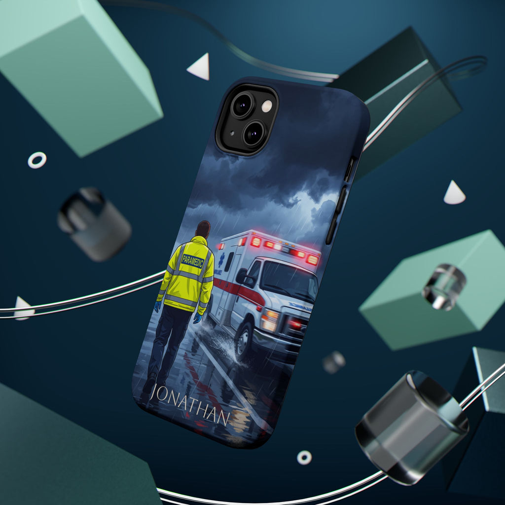 Personalized EMS Storm Phone Case — Wireless Charging Cover