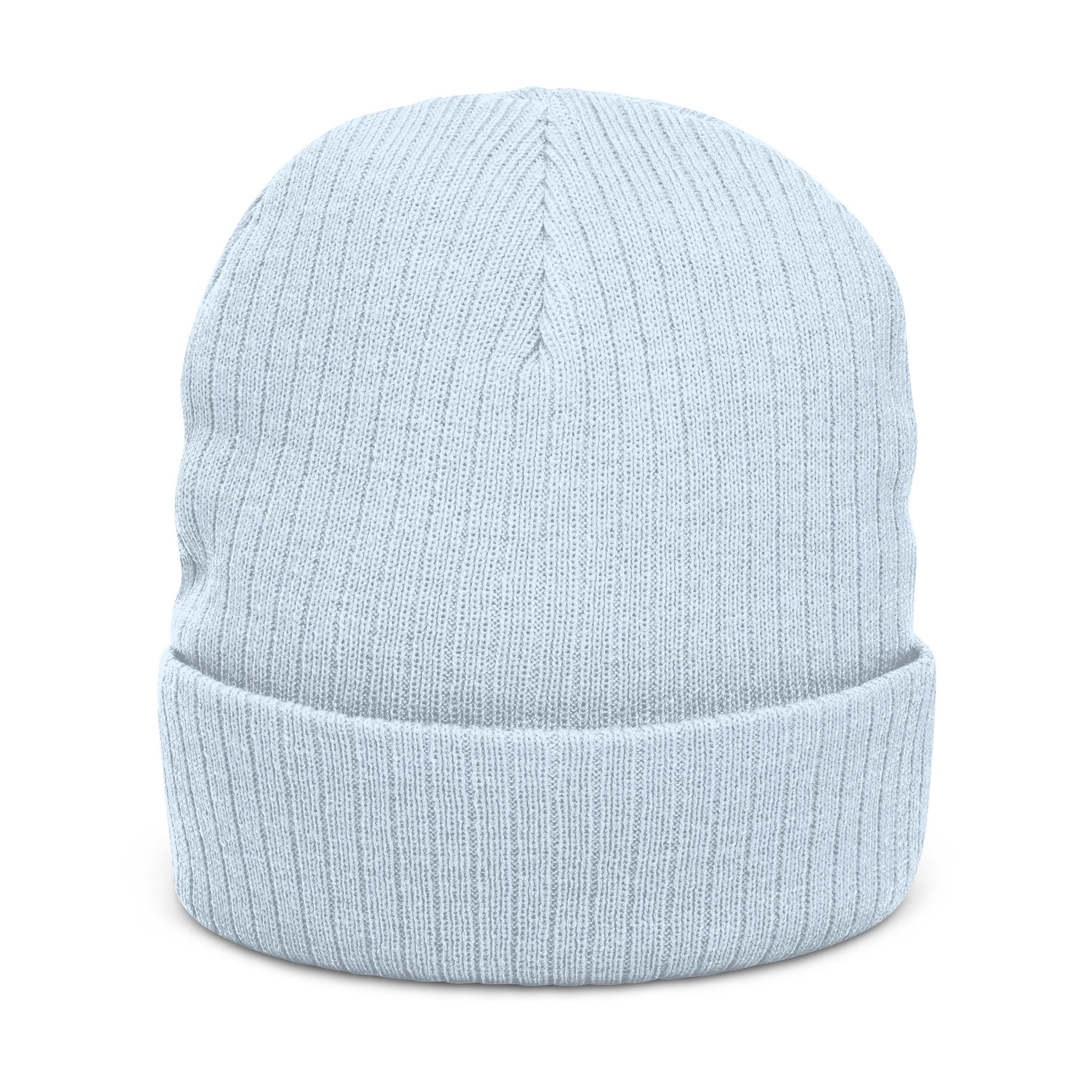 Electrician's Crew Personalized Embroidered Ribbed Knit Beanie
