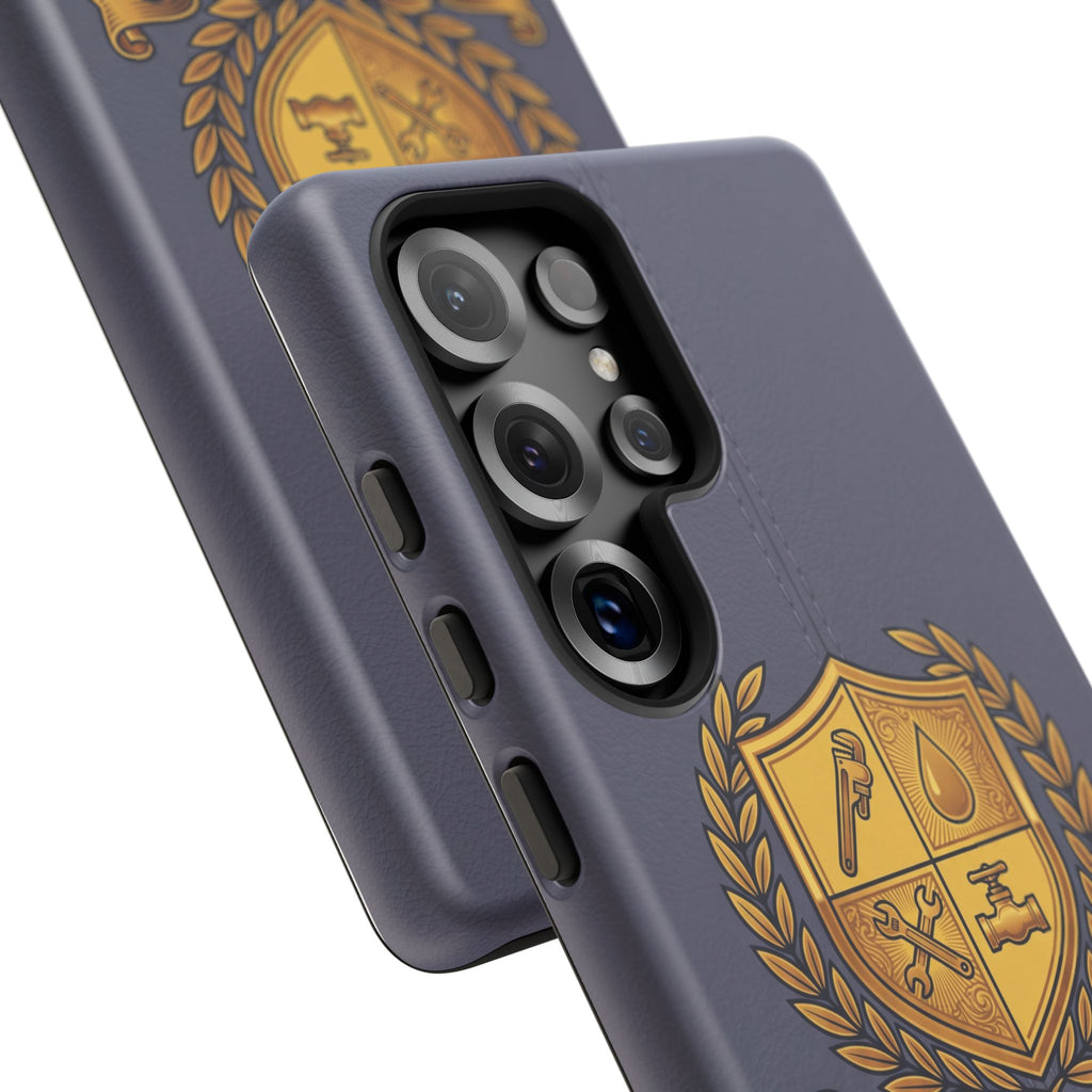 Master Plumber Slate Crest Phone Case - Samsung & iPhone Series
