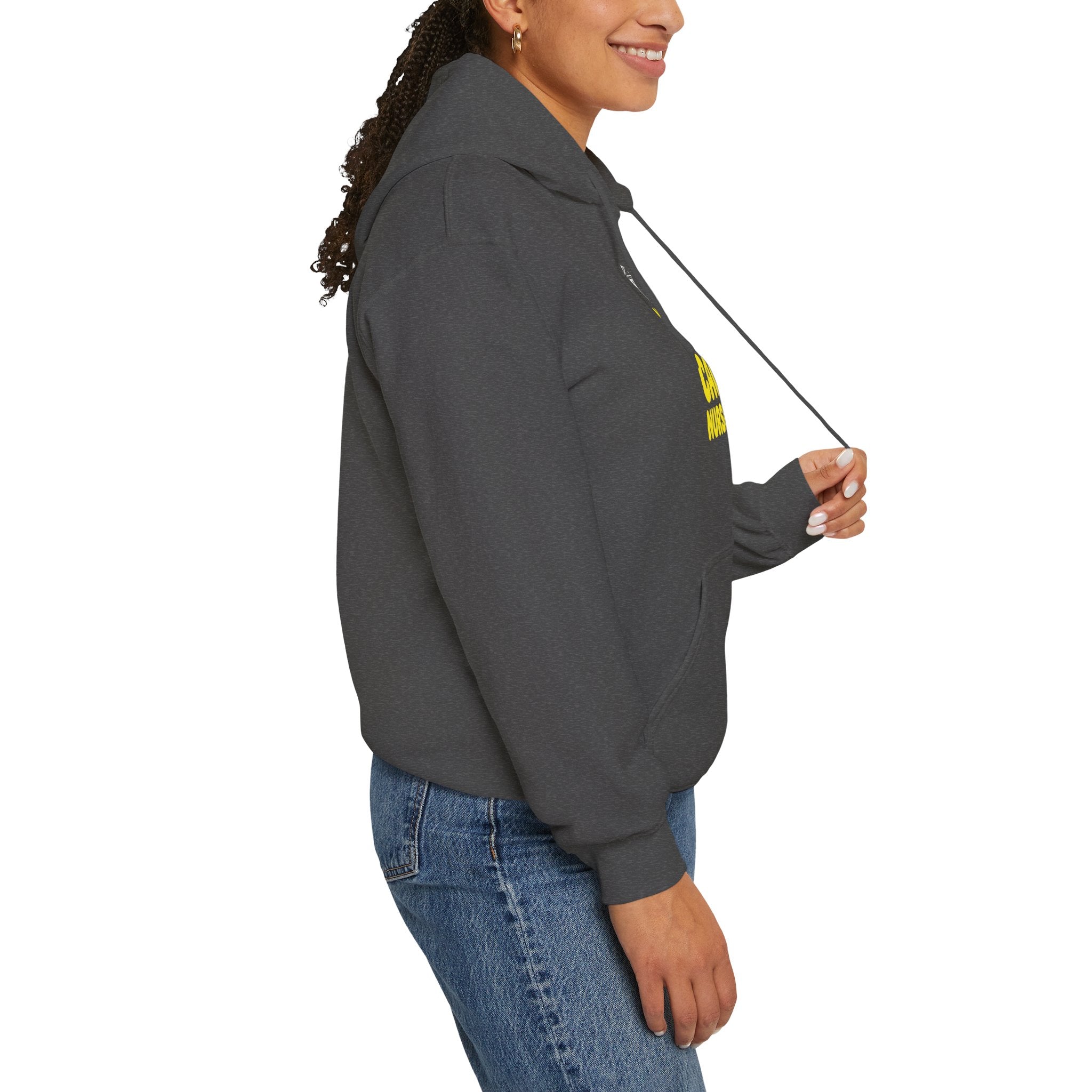 Keep Calm Nurse On Hoodie — Funny Nurse Graphic Pullover