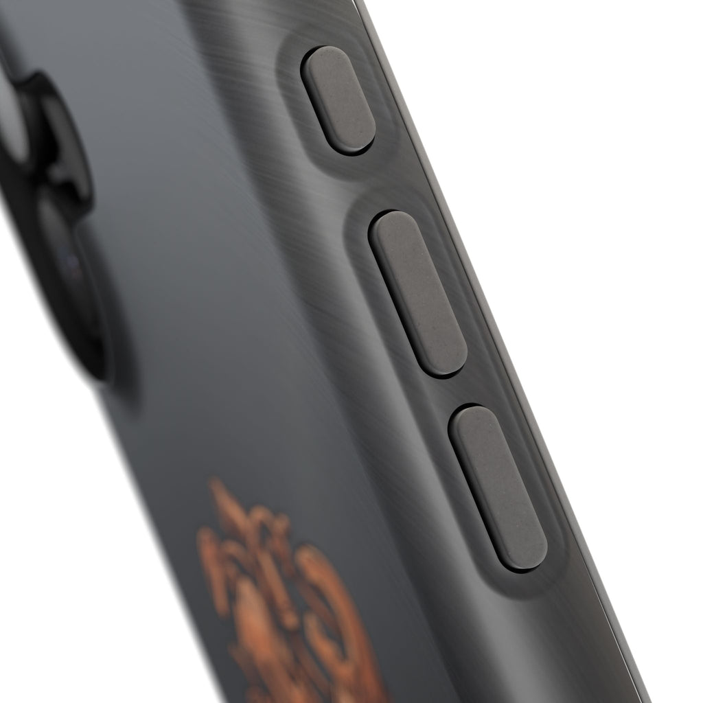 Crafted to Last Phone Case — Crossed Wrenches Wireless Charging Cover