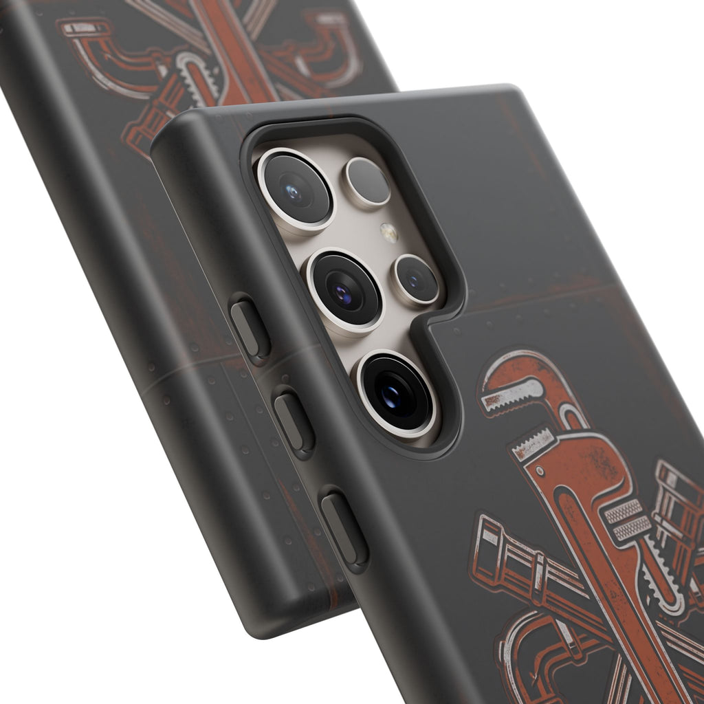 Tough by Trade Industrial Plumber Phone Case - Samsung & iPhone Series