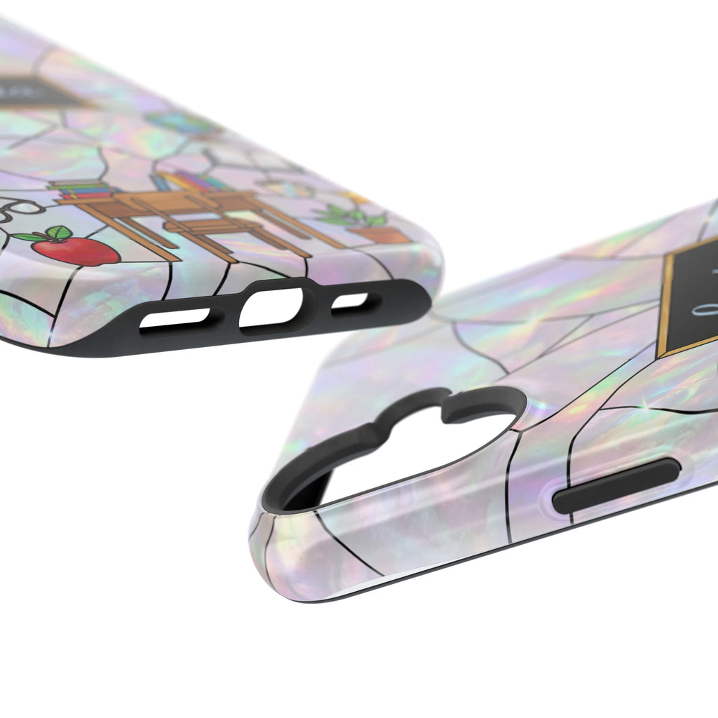 Personalized Teacher Phone Case — Impact-Resistant Wireless Charging Cover
