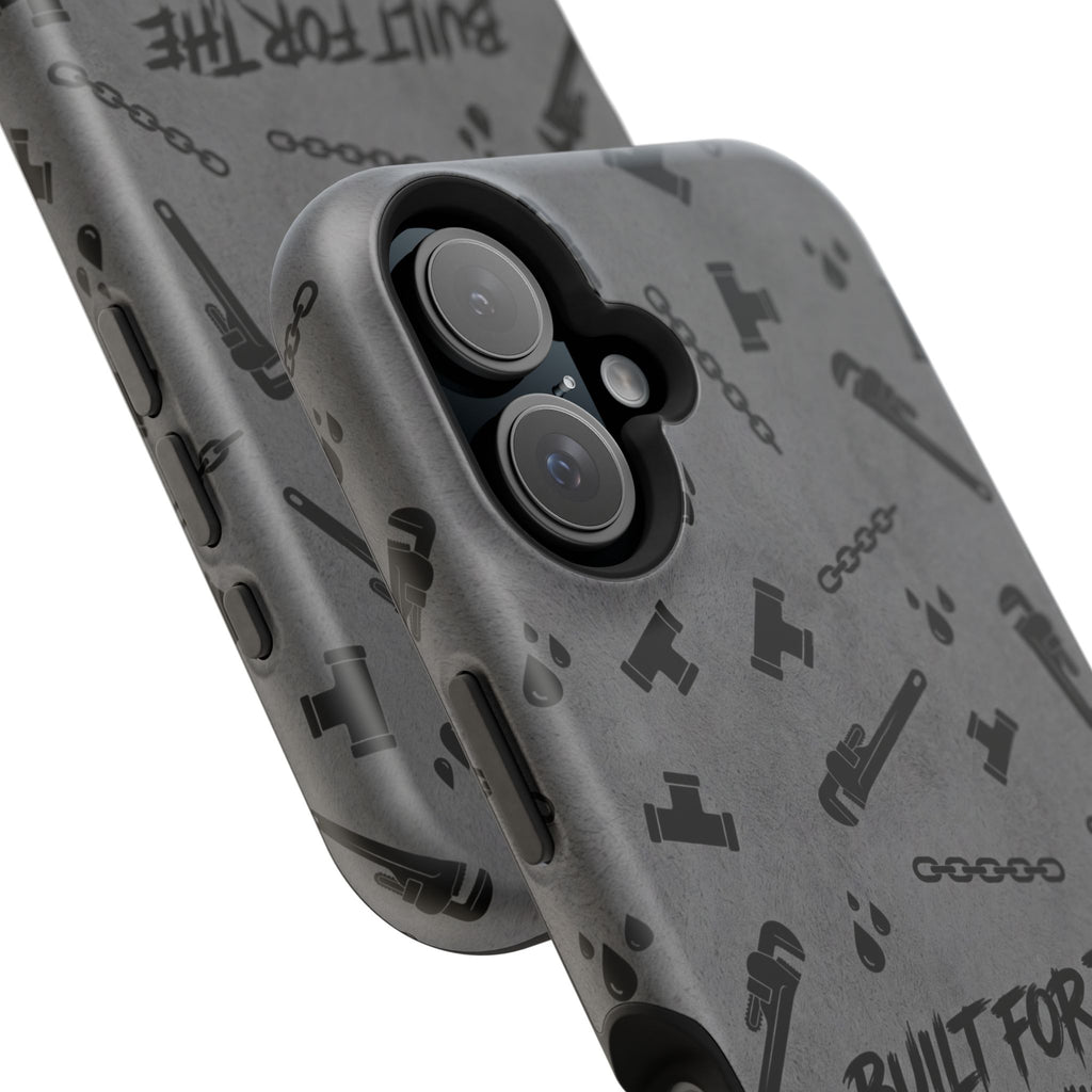 Built for the Grind Phone Case — Plumber Tools Wireless Charging Cover