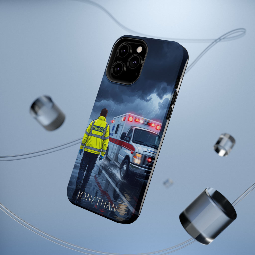 Personalized EMS Storm Phone Case — Wireless Charging Cover