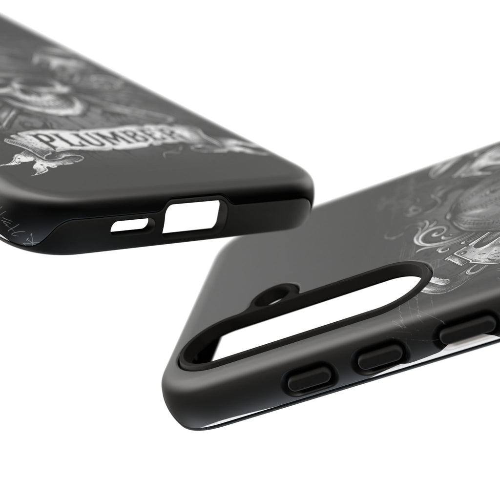 Gothic Skull Plumber Phone Case - Samsung & iPhone Series