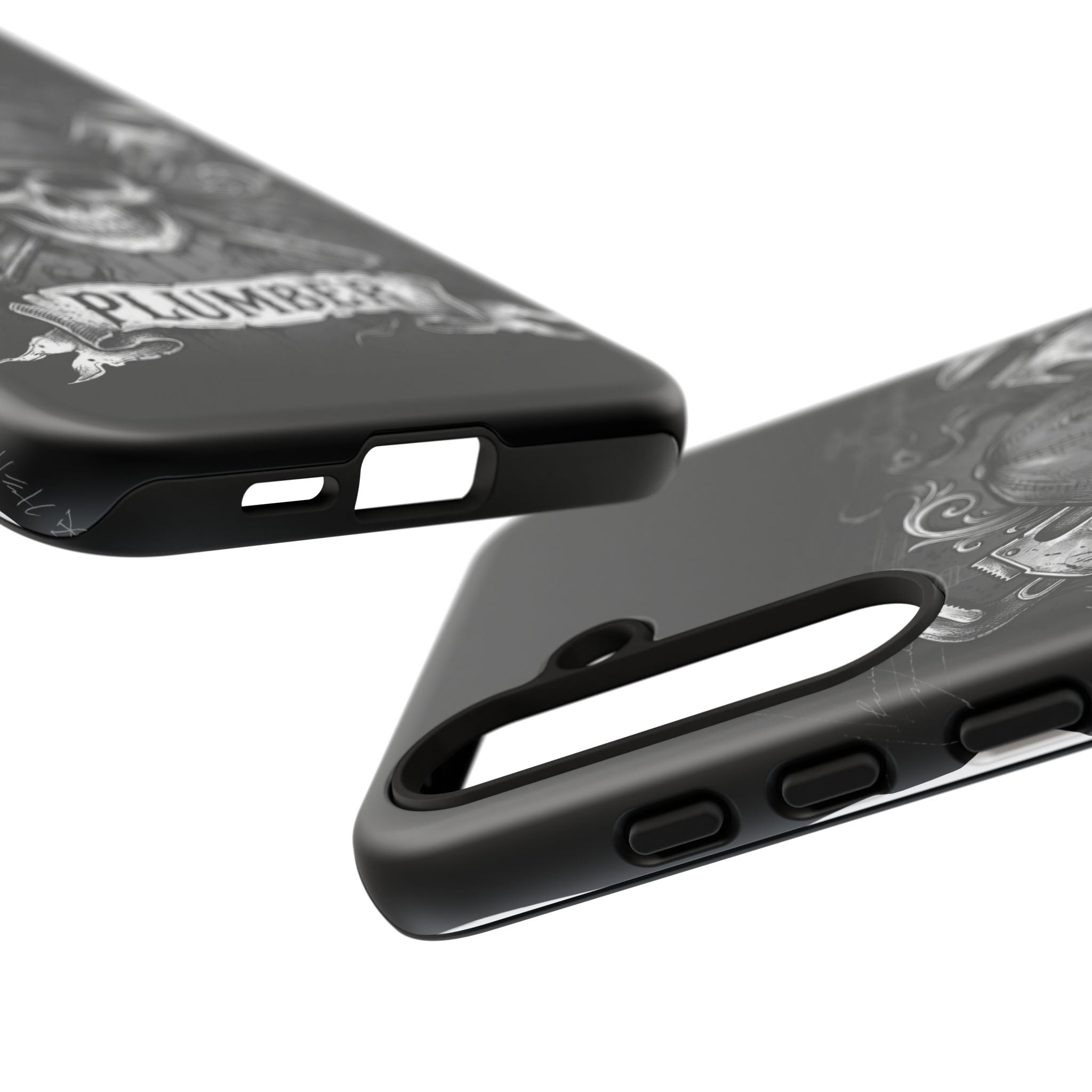 Gothic Skull Plumber Phone Case - Samsung & iPhone Series