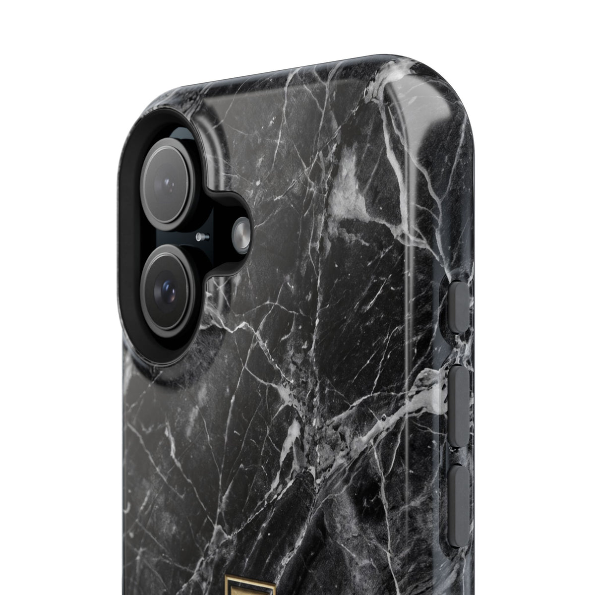 Paramedic/EMT Marble Phone Case — Magnetic Wireless Charging Cover