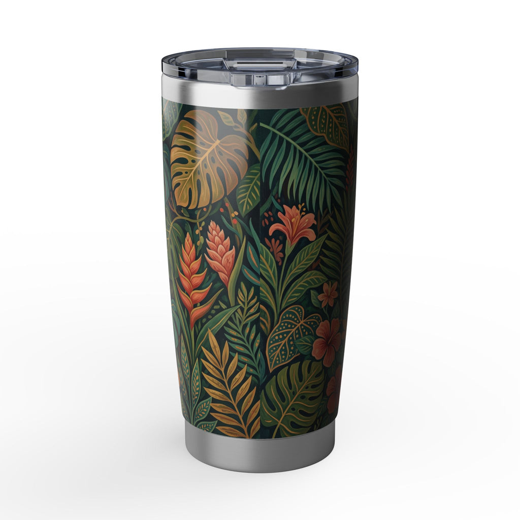 Horse Tumbler | Enchanted Jungle Art — 20 oz Stainless Travel Mug