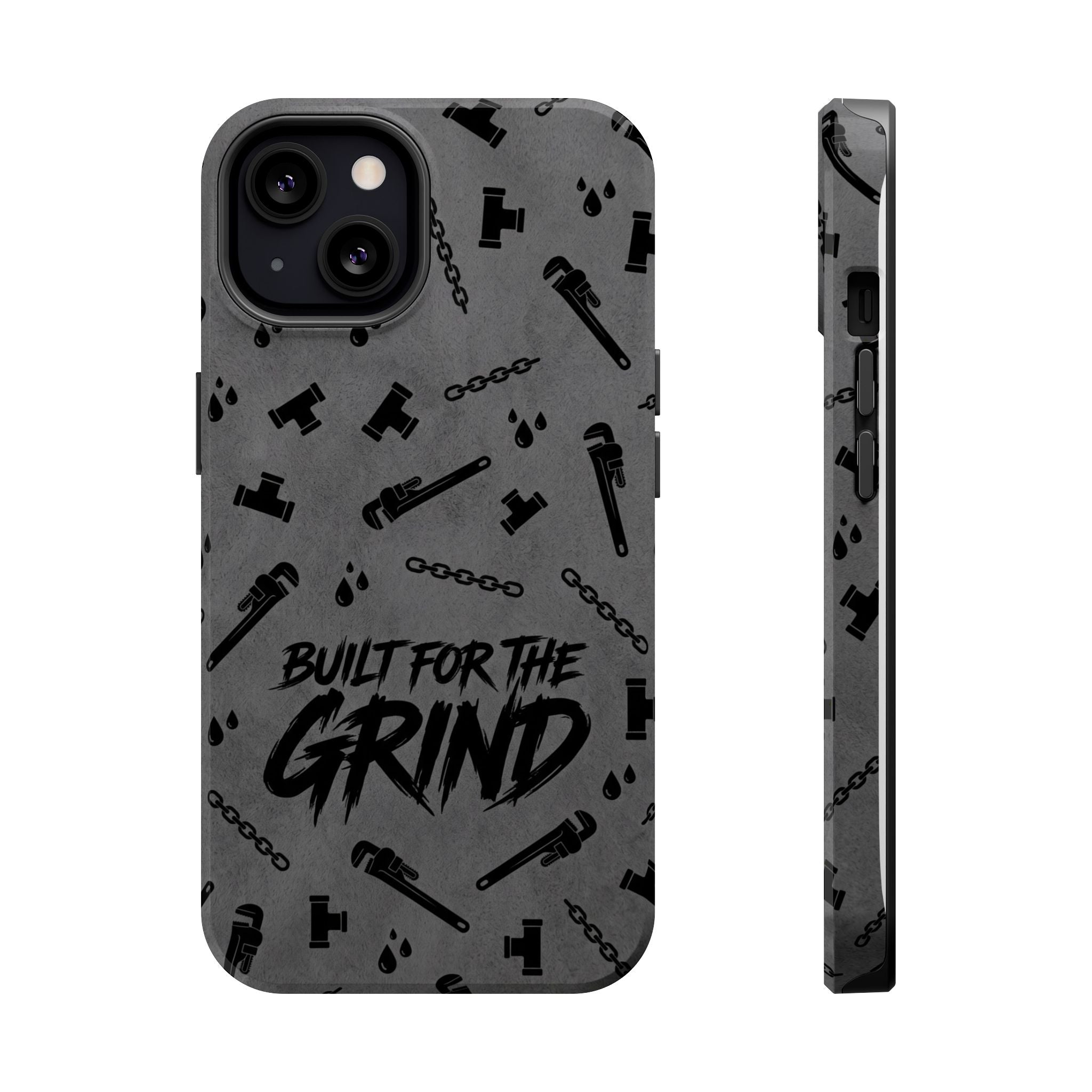 Built for the Grind Phone Case — Plumber Tools Wireless Charging Cover