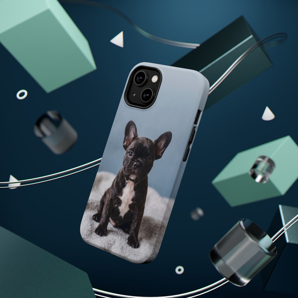 French Bulldog Puppy Phone Case — Impact-Resistant Wireless Charging Cover