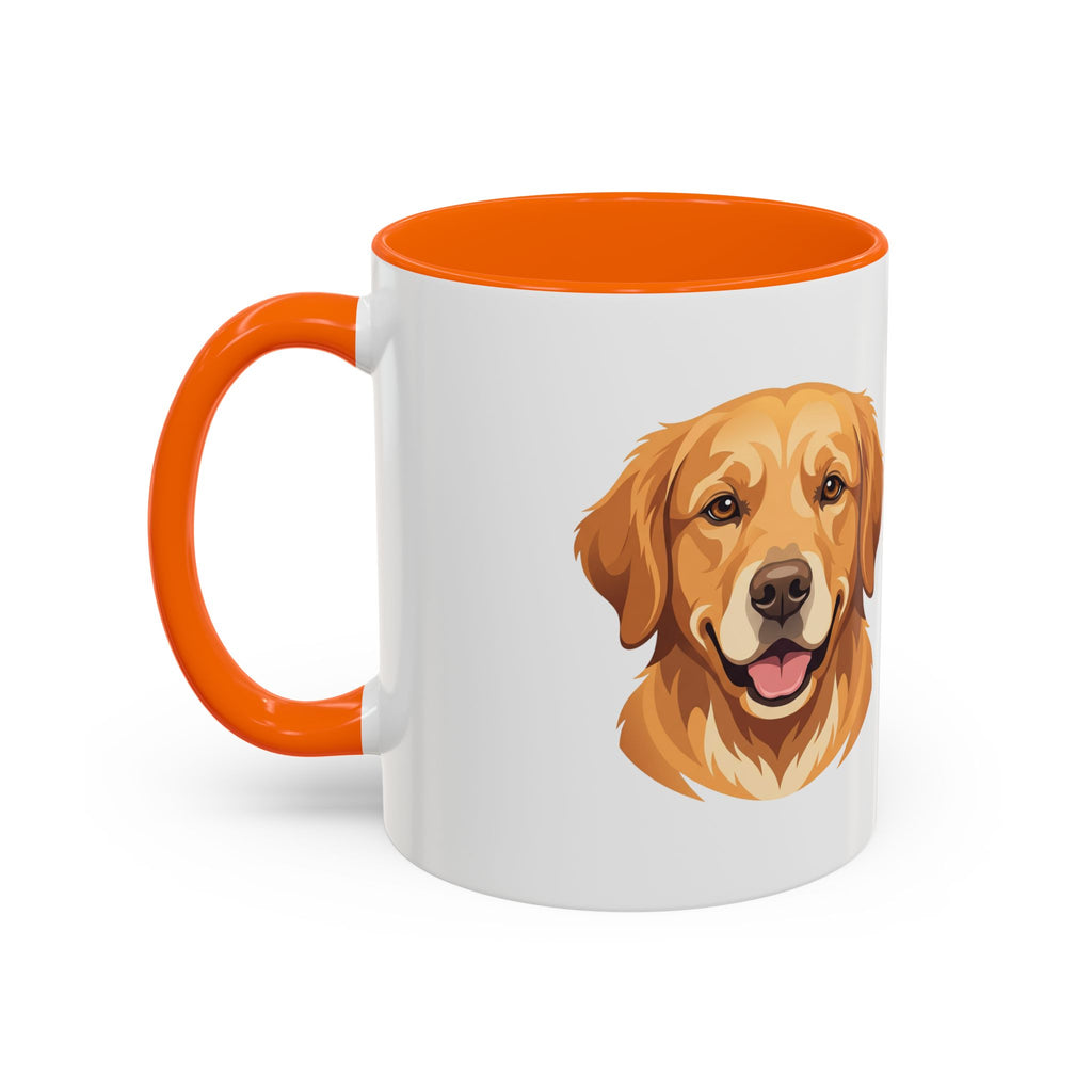 Personalized Golden Retriever Mug | Custom Name & Message Dog Lover Coffee Mug