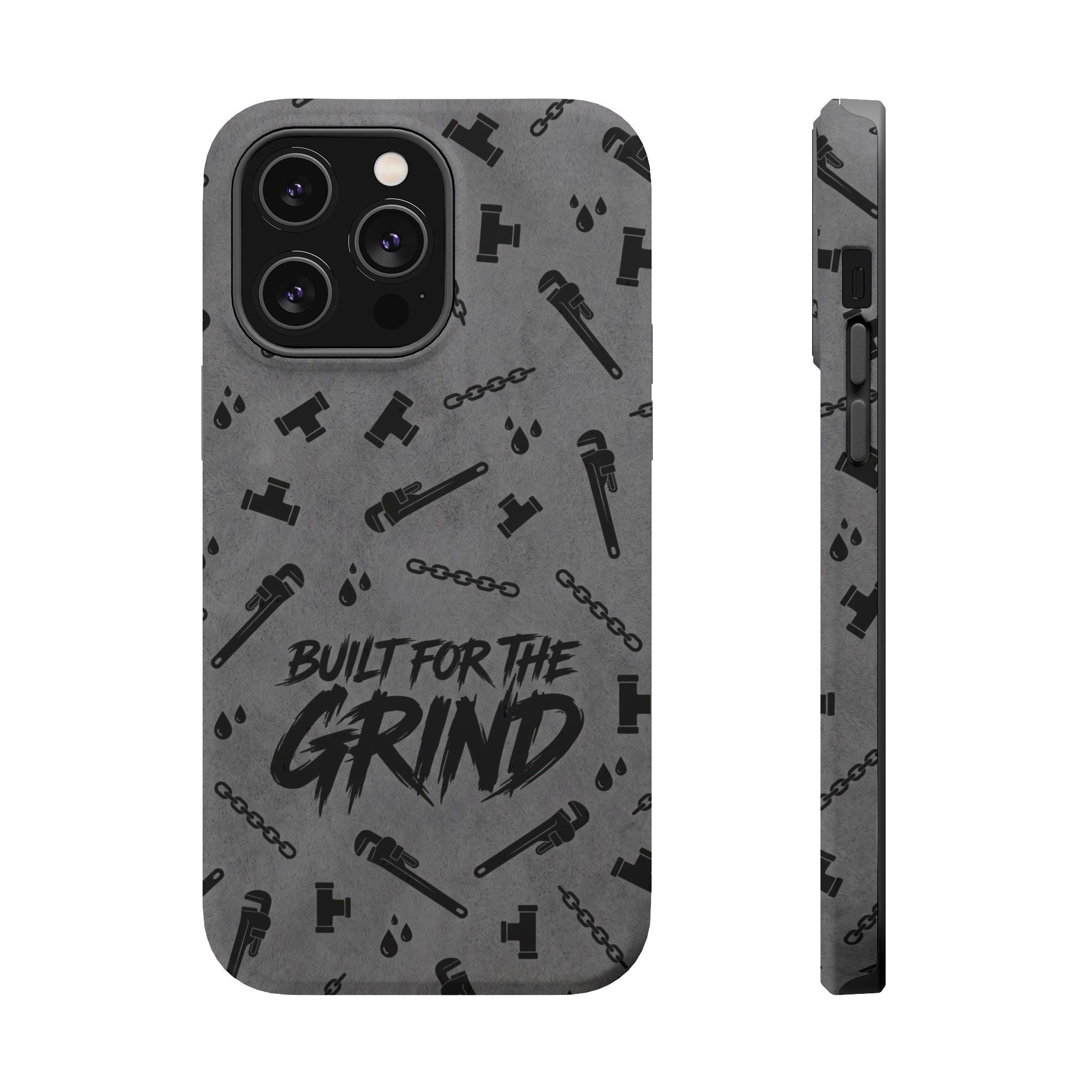 Built for the Grind Phone Case — Plumber Tools Wireless Charging Cover
