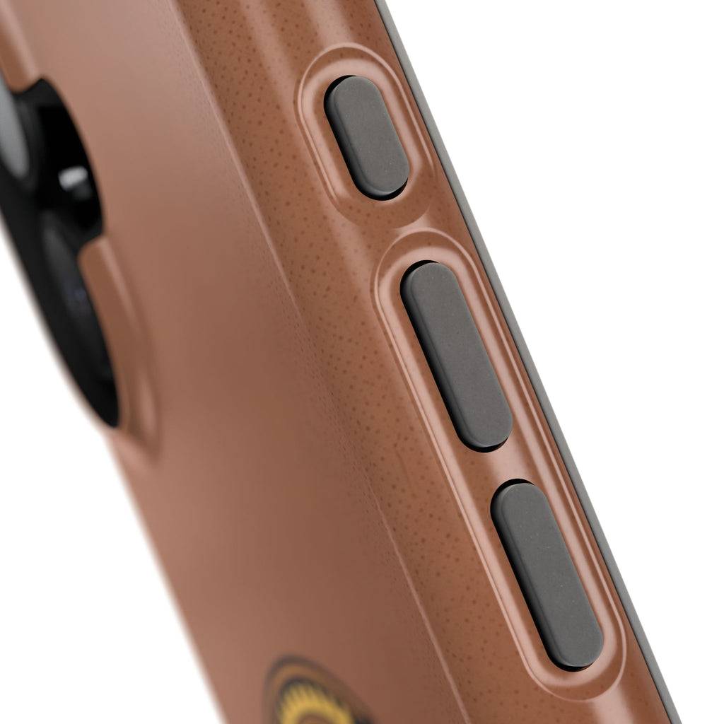 Plumber Born to Build Phone Case — Badge Wireless Charging Cover