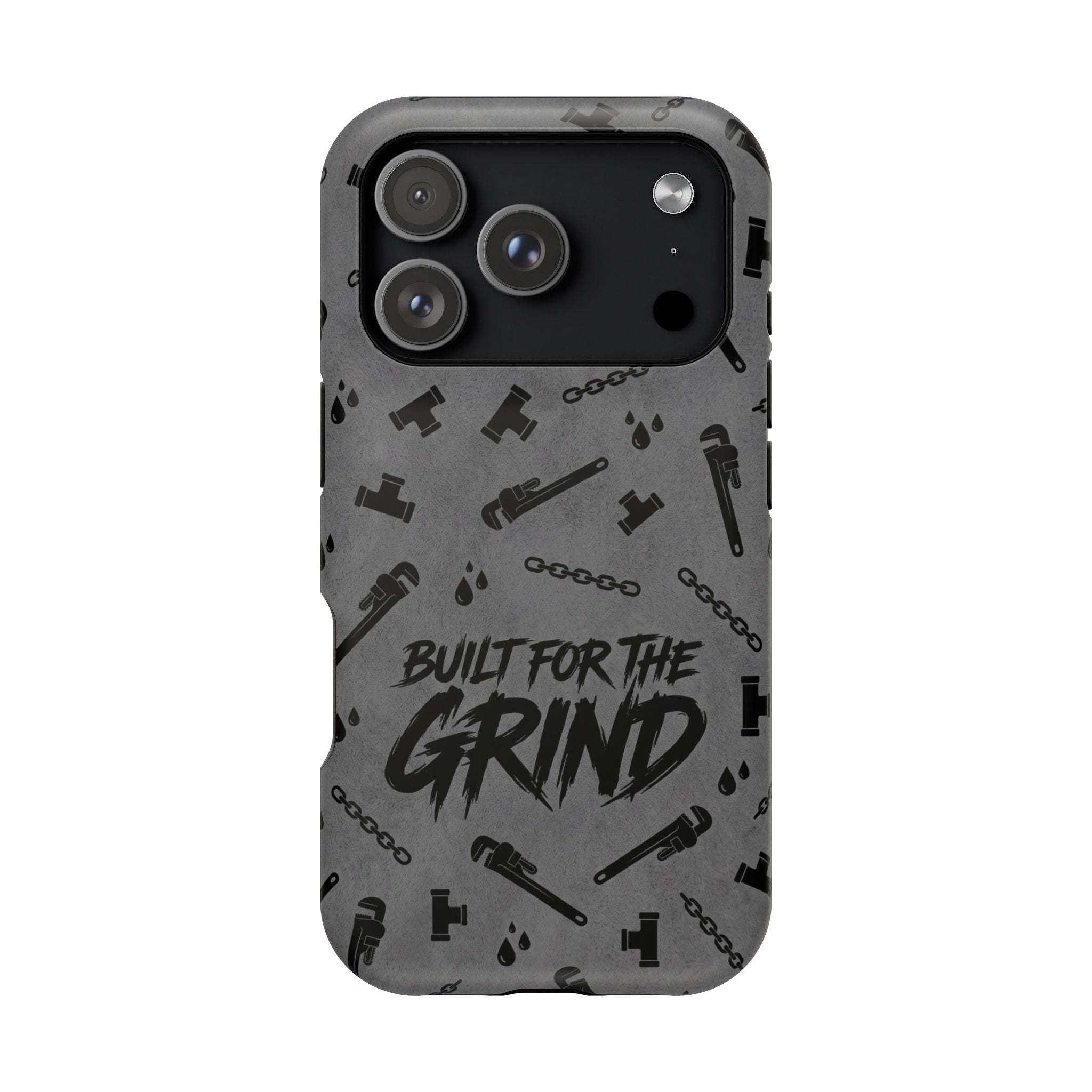 Built for the Grind Phone Case — Plumber Tools Wireless Charging Cover