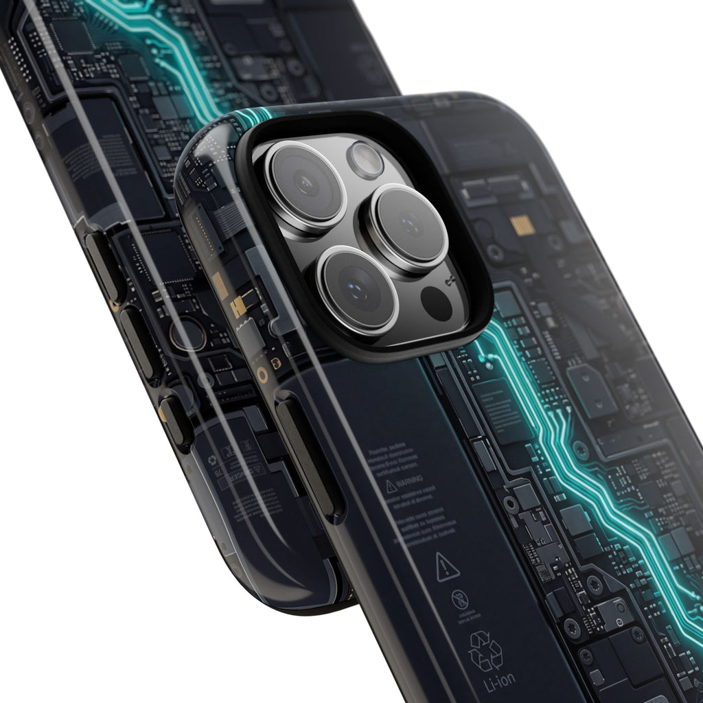 Electrician Cyan Circuit Phone Case - Samsung & iPhone Series