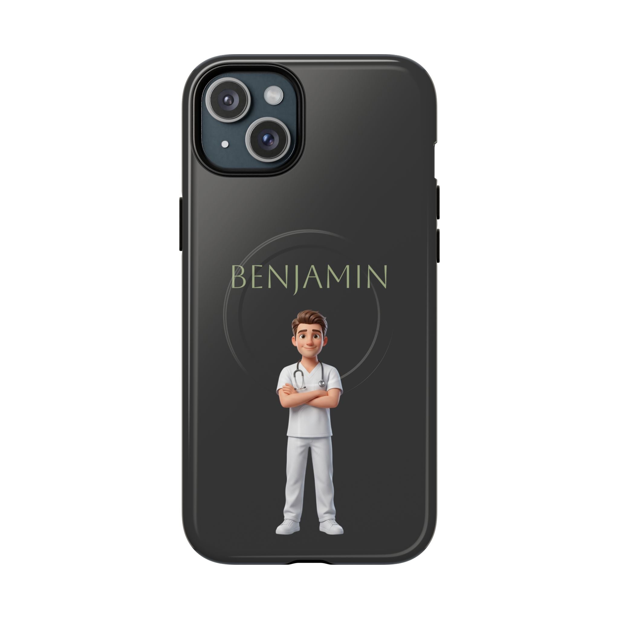 Personalized Nurse Phone Case | MagSafe Compatible, Custom Name iPhone Case