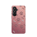 Paws & Bones Phone Case — Impact-Resistant Wireless Charging Cover