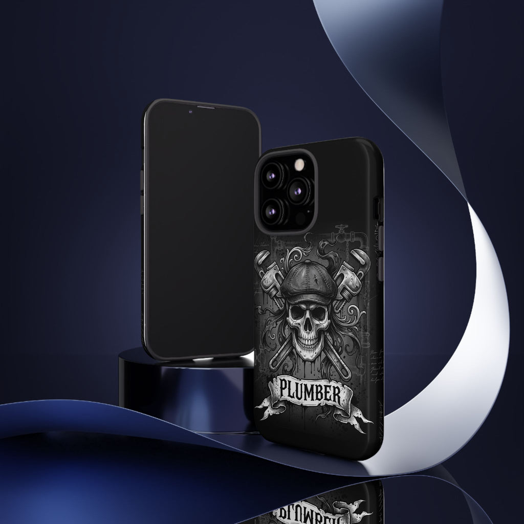 Gothic Skull Plumber Phone Case - Samsung & iPhone Series