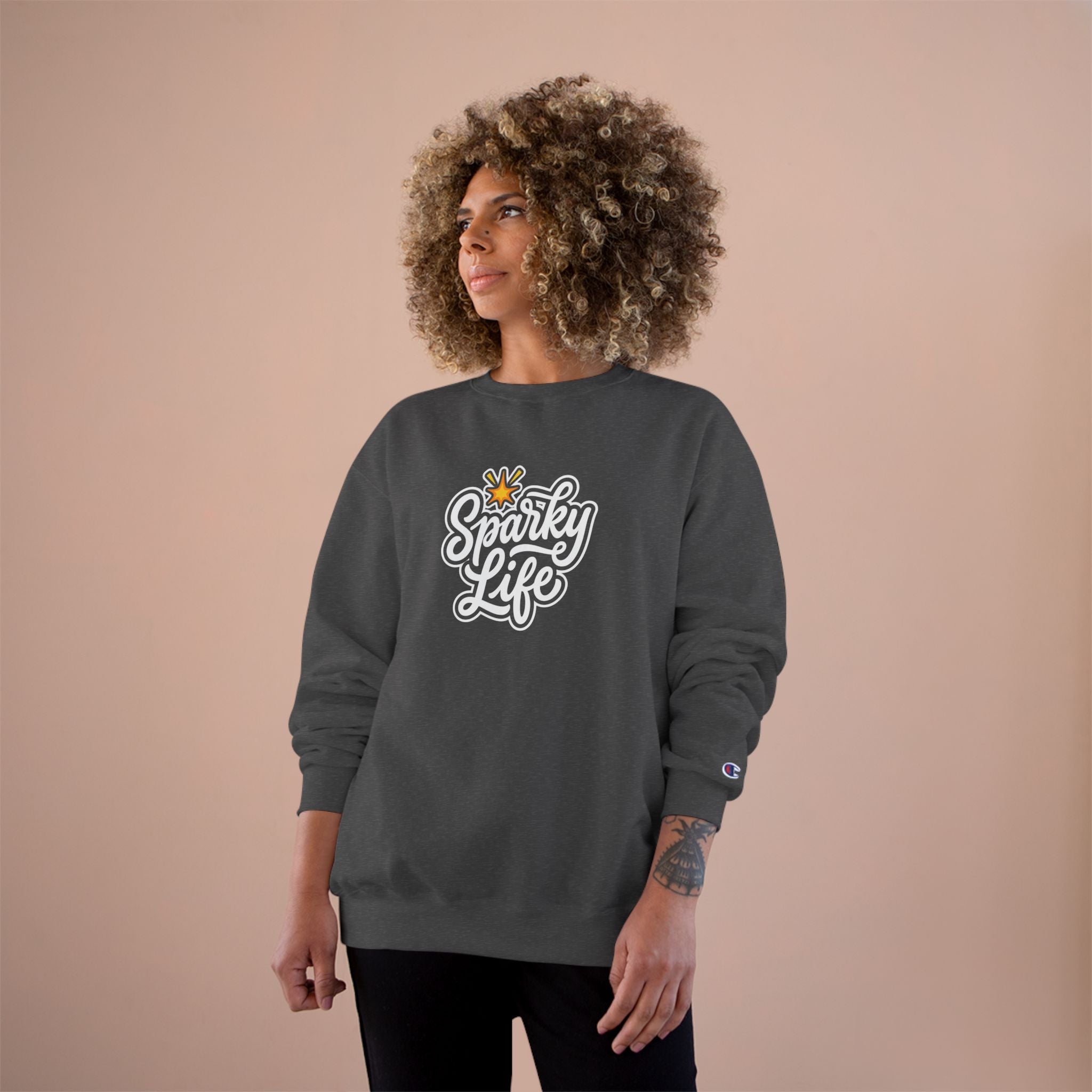 Sparky Life Electrician Sweatshirt | Funny Electrician Gift Crewneck