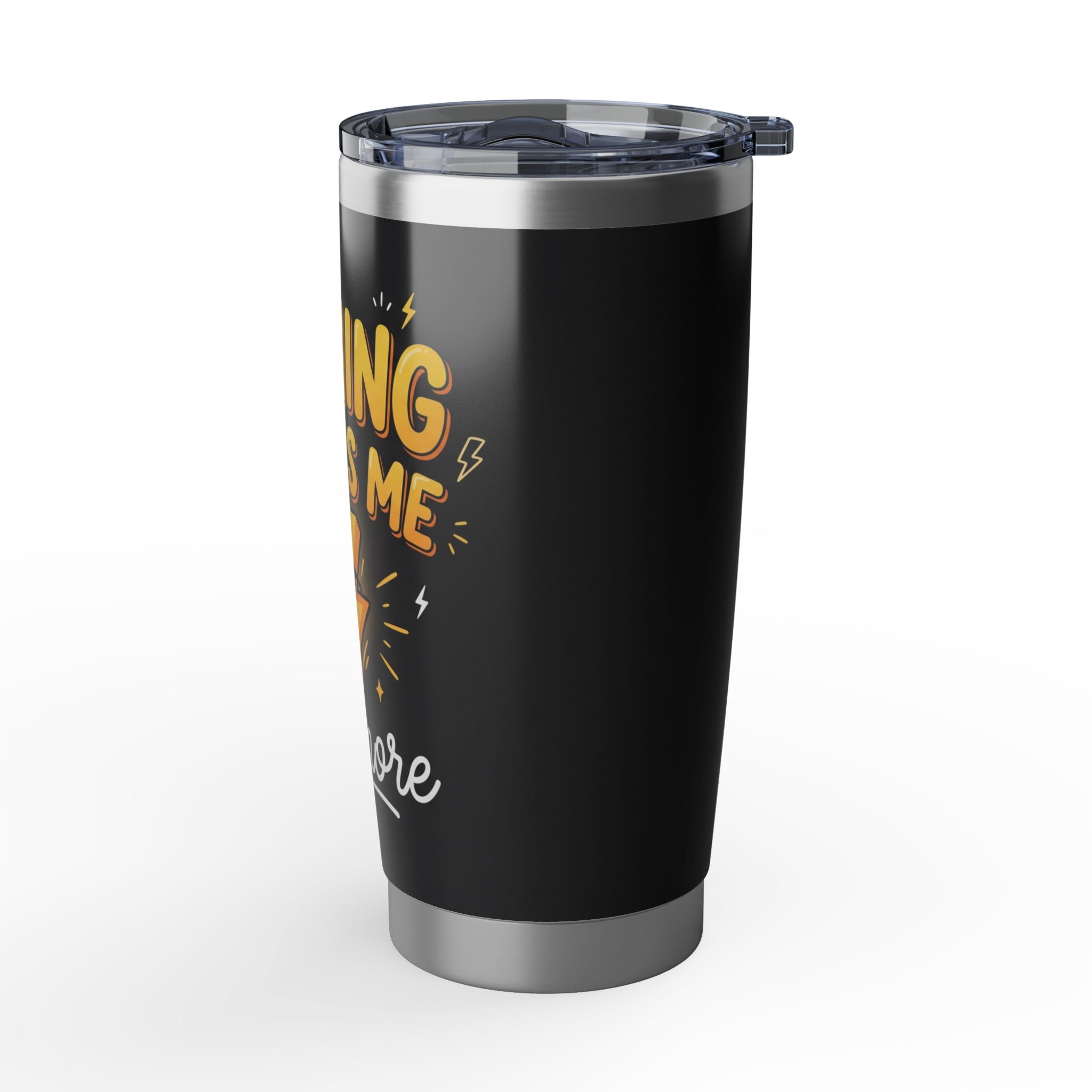 Funny Electrician Tumbler – "Nothing Shocks Me Anymore" Lightning Design 20 oz