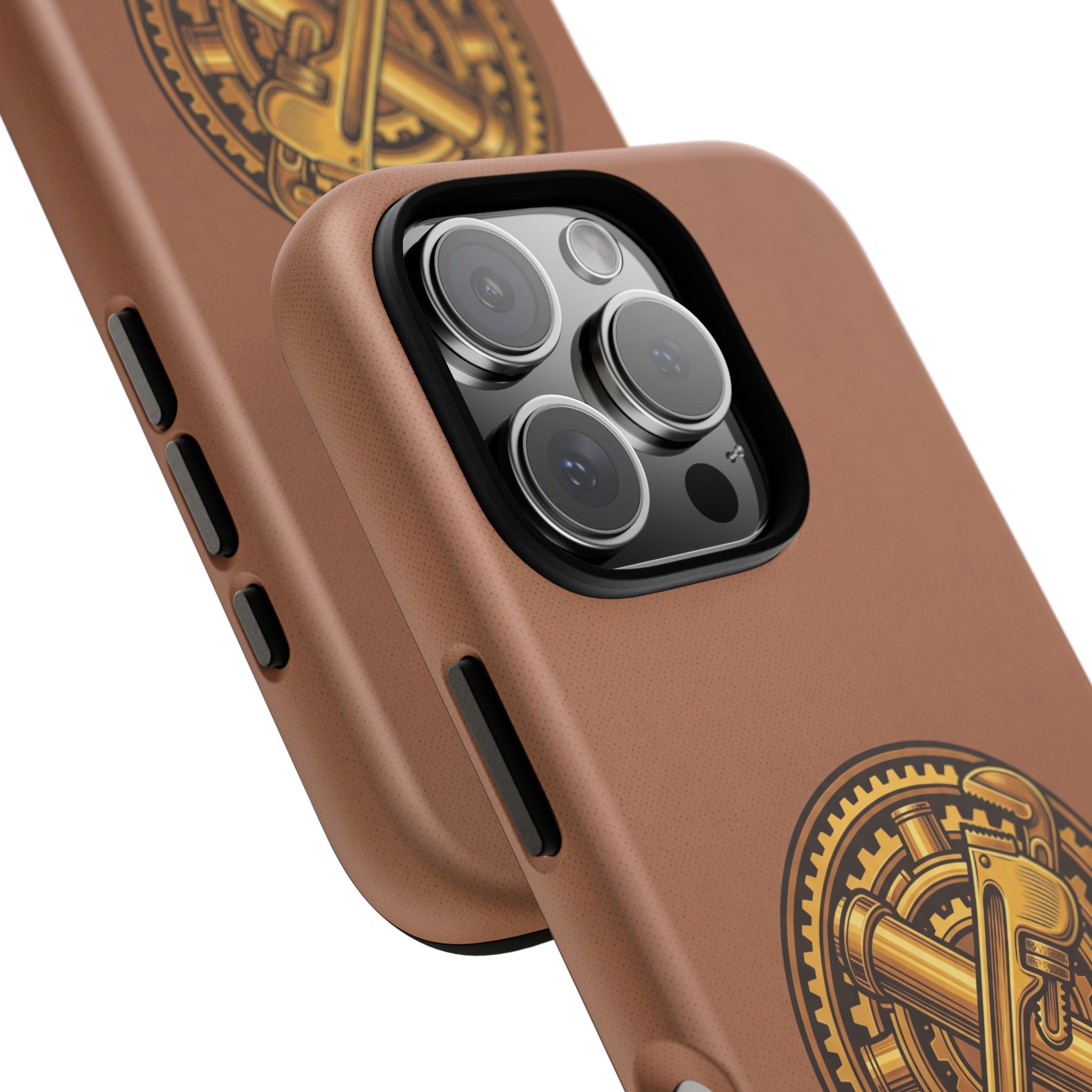 Plumber Born to Build Leather Phone Case - Samsung & iPhone Series