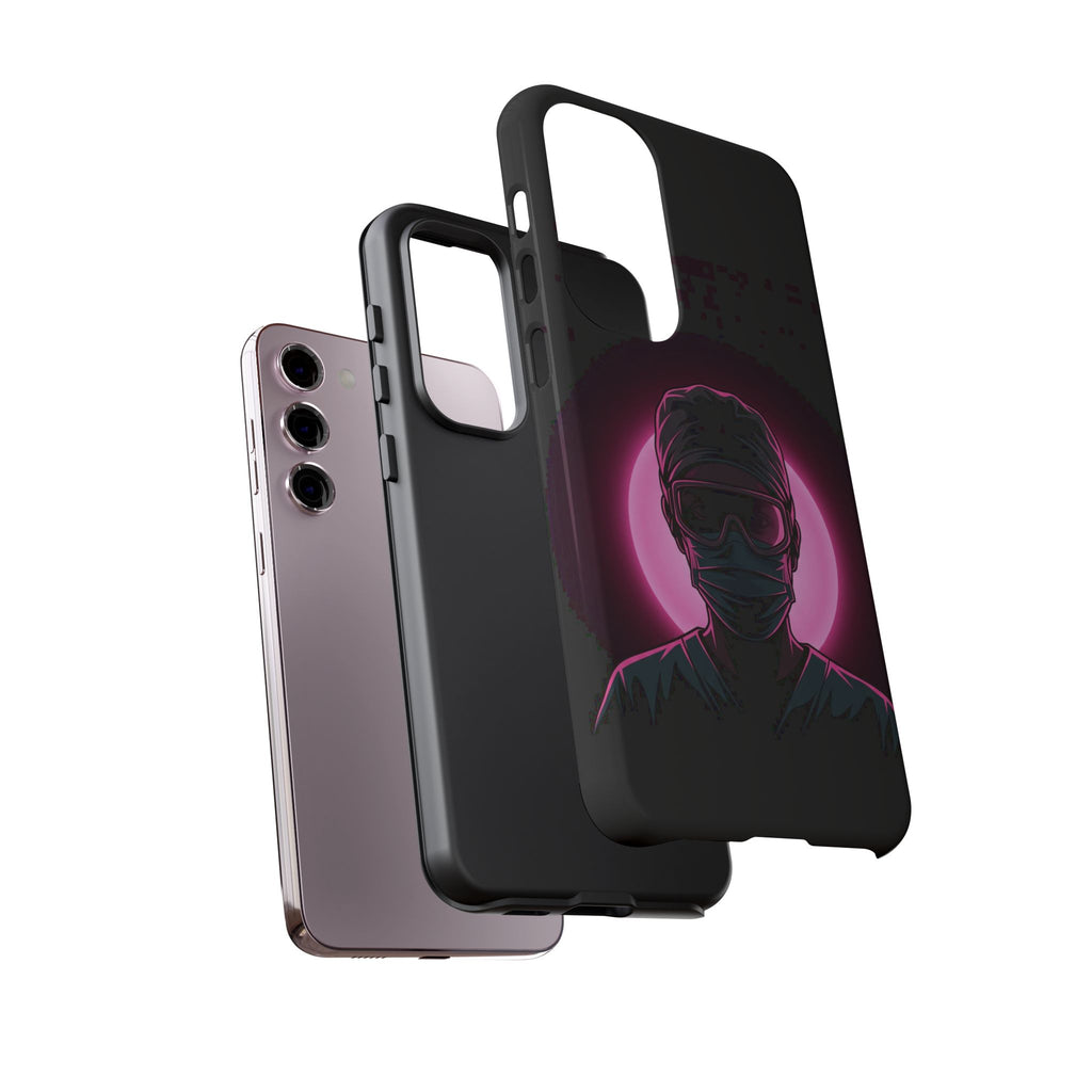 Nurse Neon Silhouette Phone Case - Samsung & iPhone Series