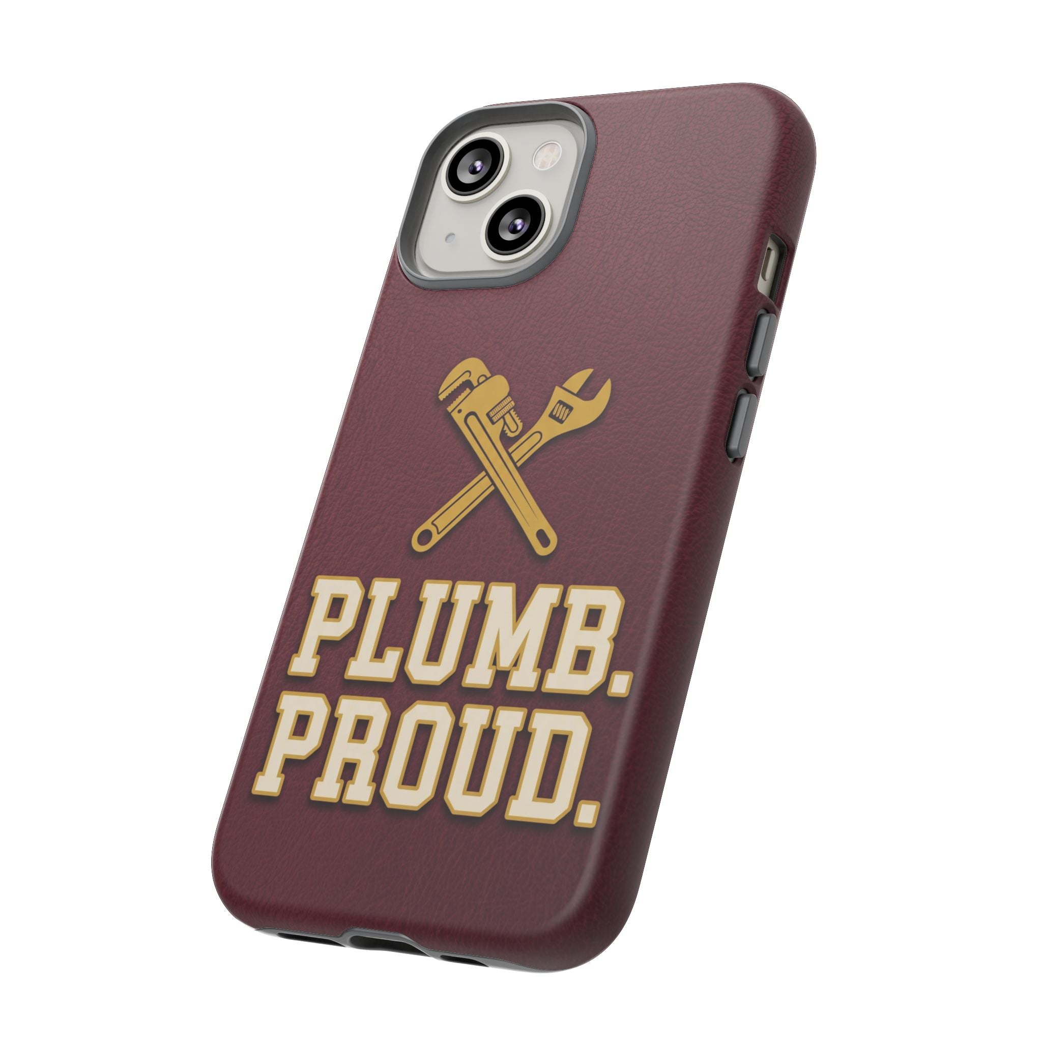 Plumb. Proud. Varsity Print Phone Case - Samsung & iPhone Series